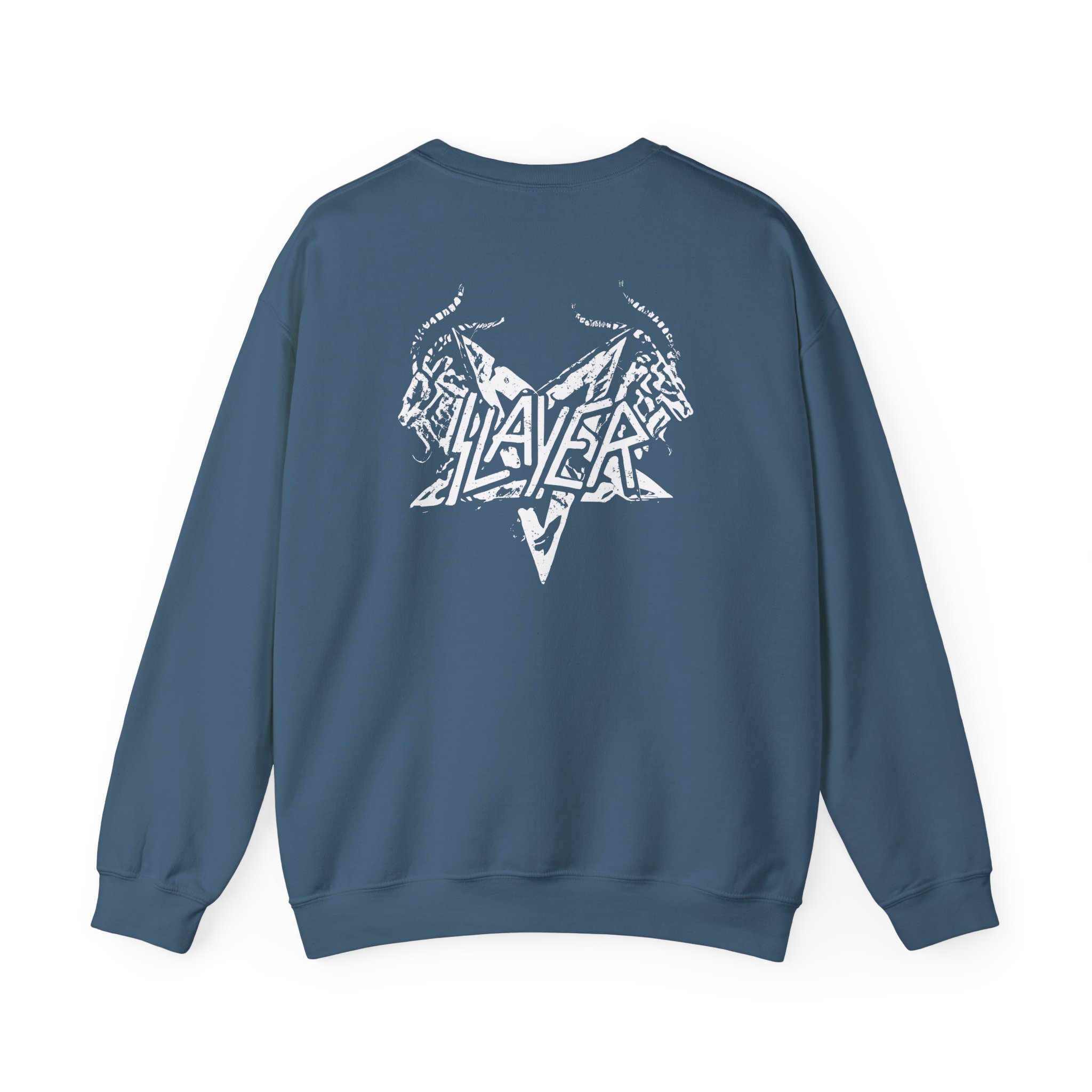 Slayer Horns Unisex Heavy Blendâ„¢ Crewneck Sweatshirt