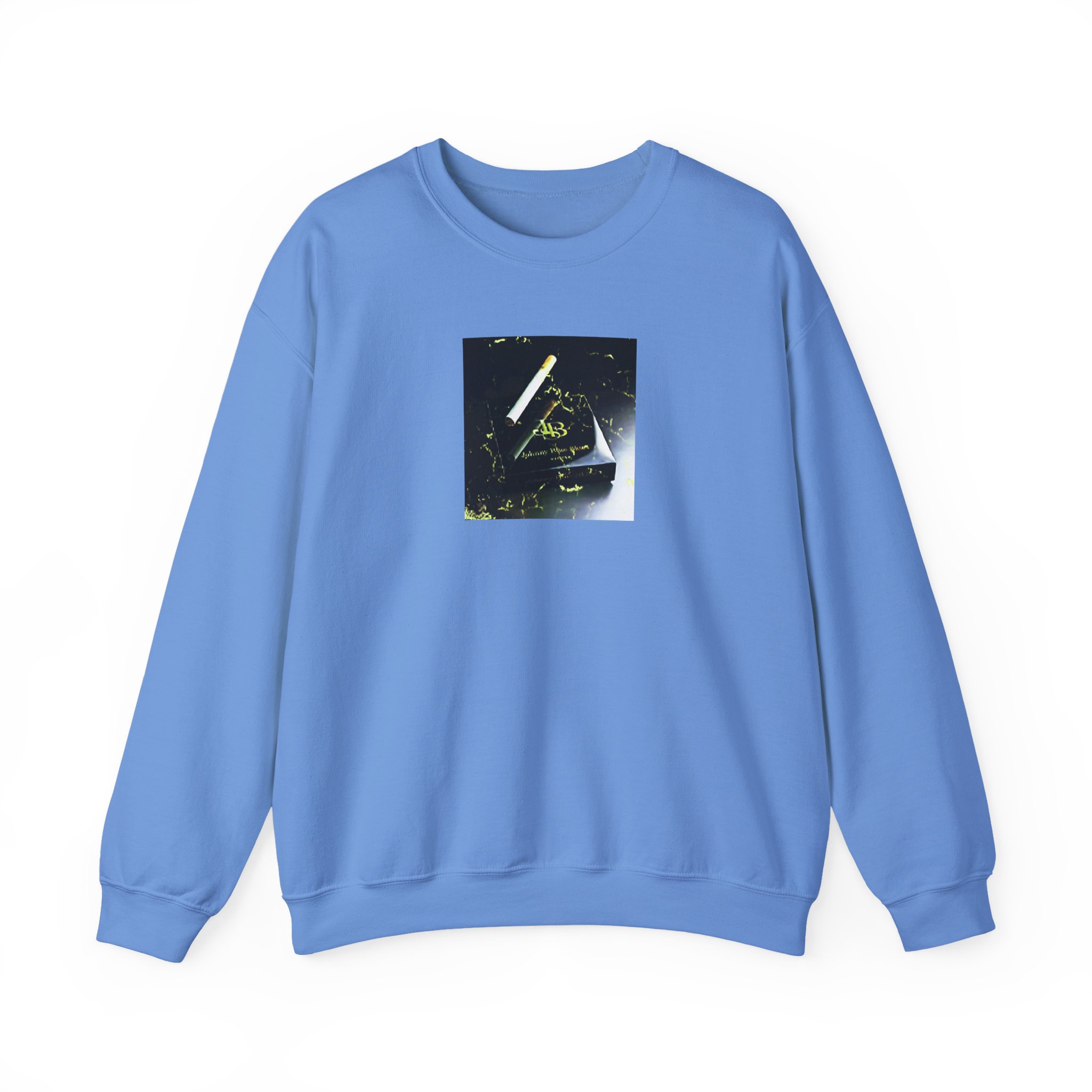 Sturgill Simpson Cigarette Box Unisex Heavy Blendâ„¢ Crewneck Sweatshirt
