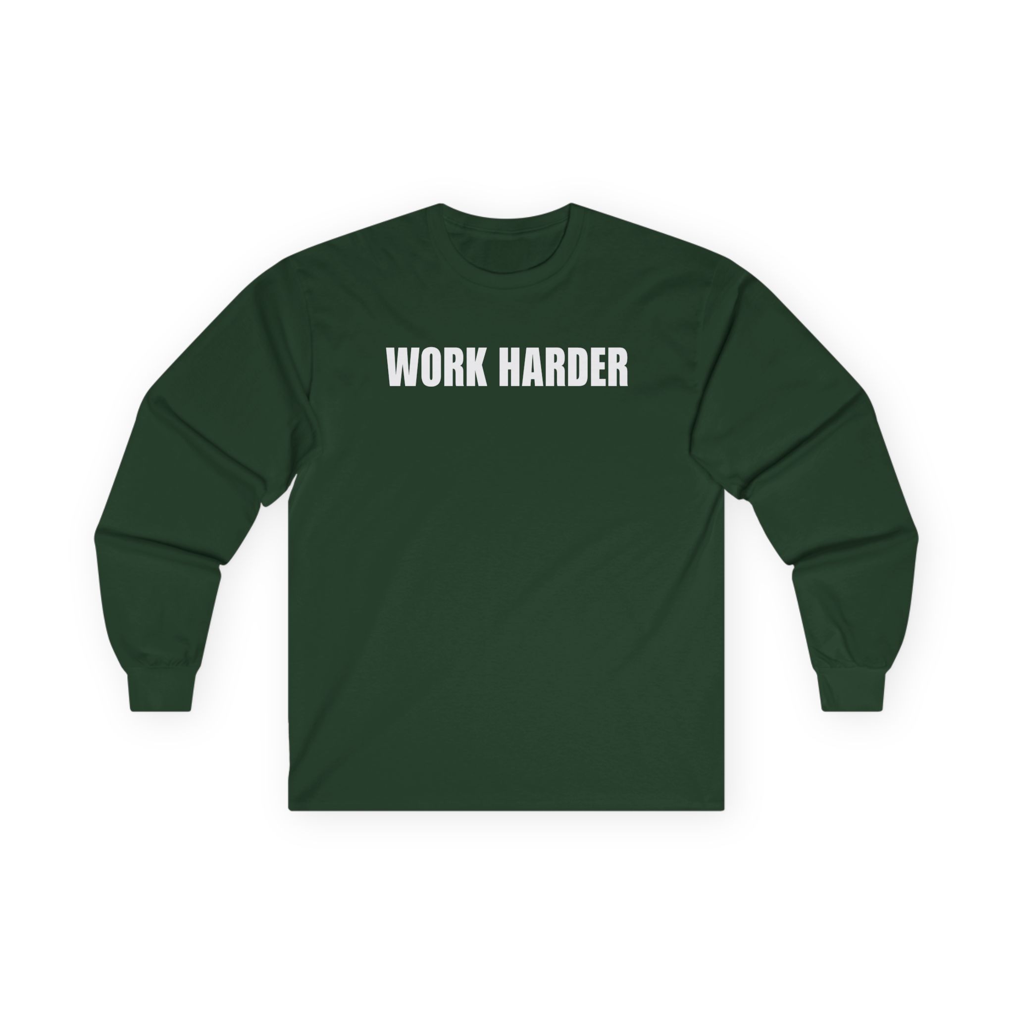 Casey Neistat Work Harder Unisex Ultra Cotton Long Sleeve Tee