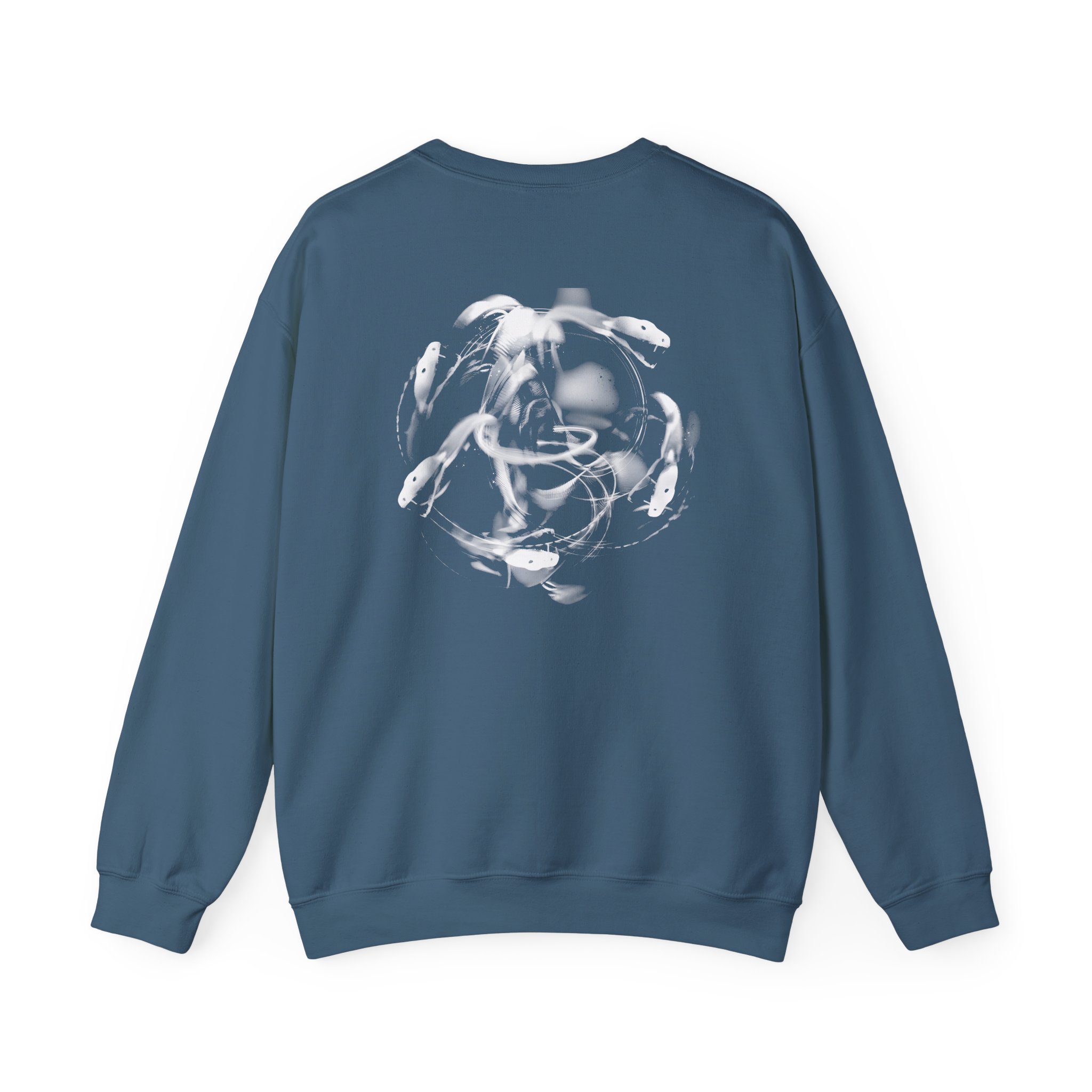 Meduza Serpente Circle Unisex Heavy Blendâ„¢ Crewneck Sweatshirt