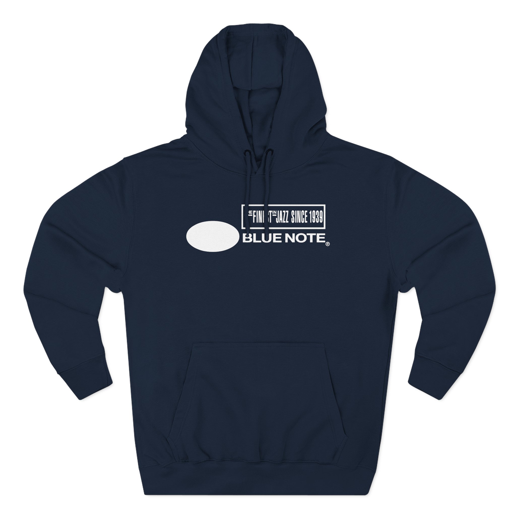 Blue Note Records Three-Panel Fleece Hoodie