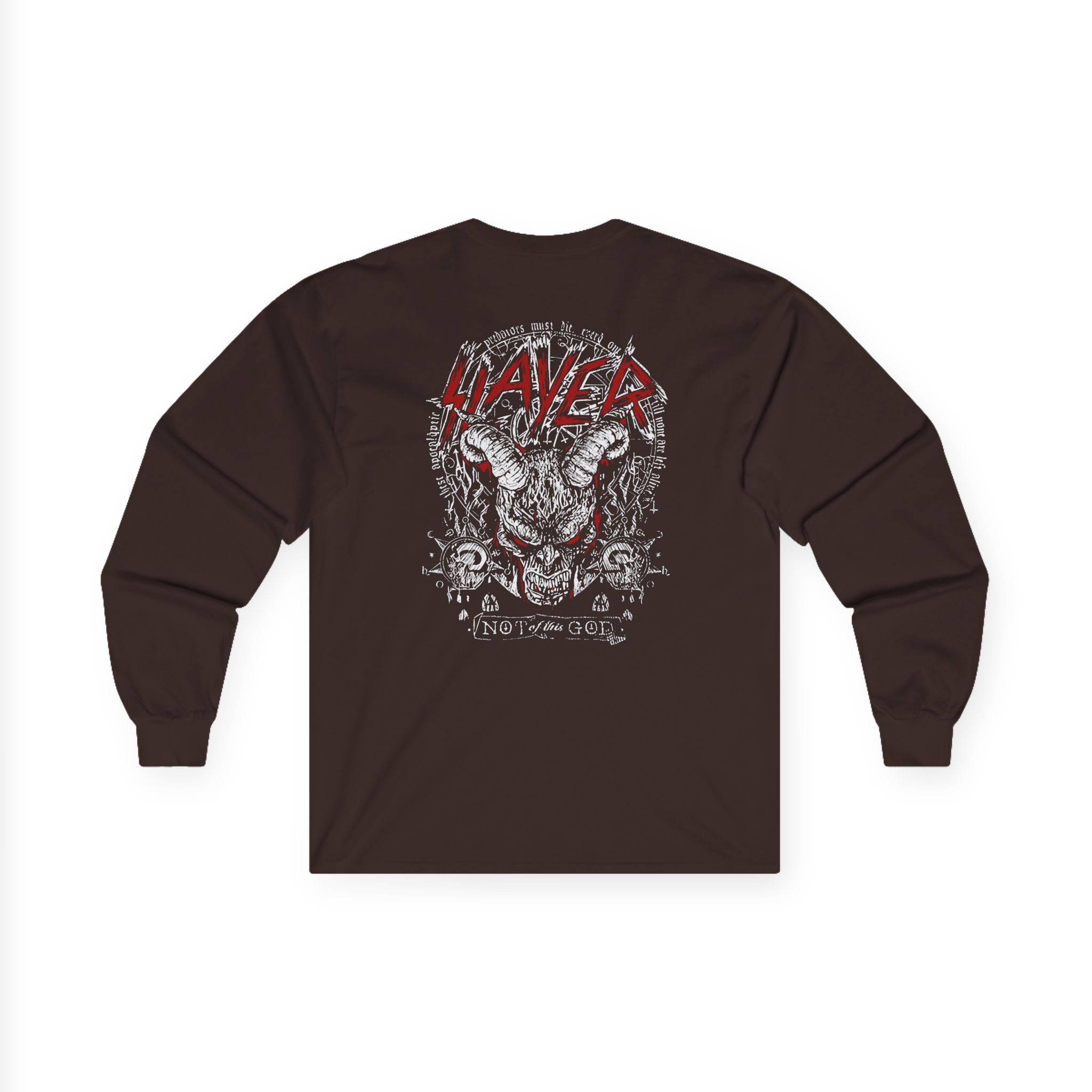 Slayer Not Of This God Unisex Ultra Cotton Long Sleeve Tee