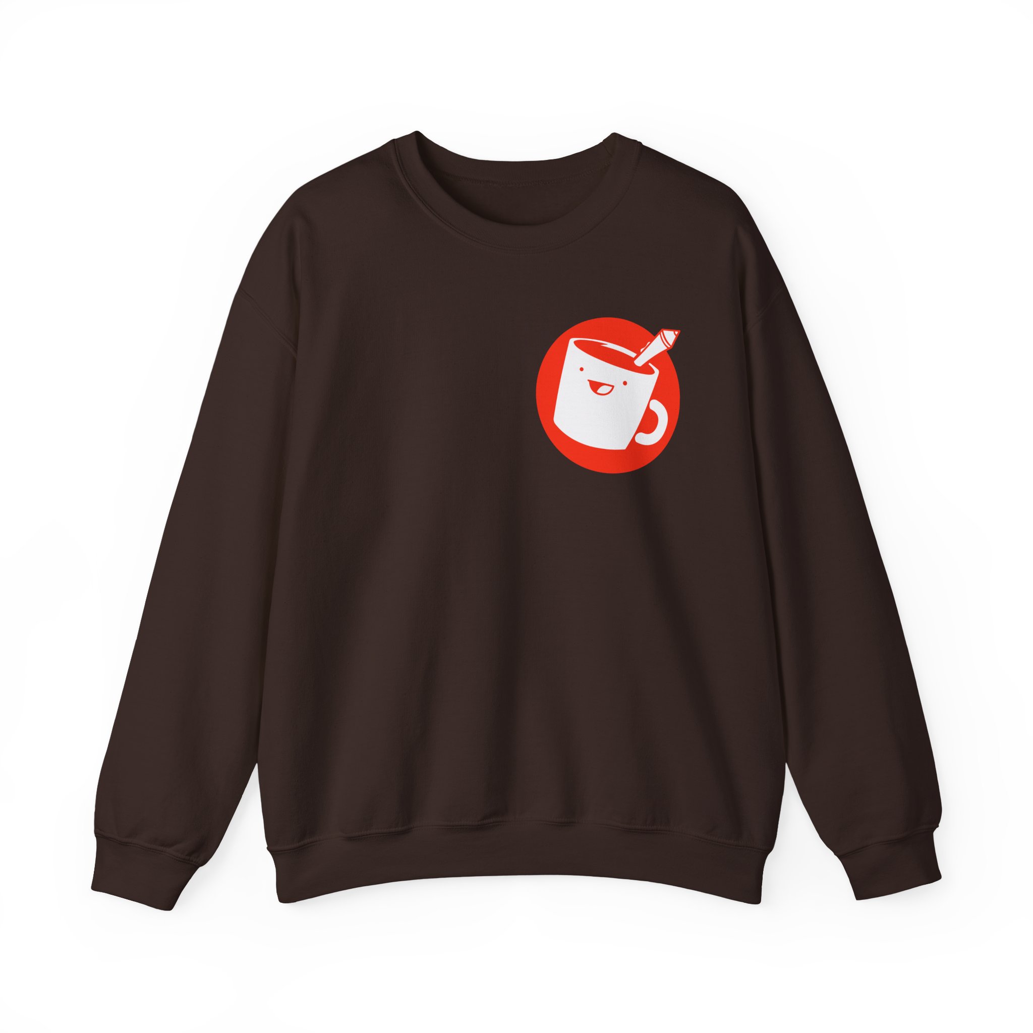 Drawfee Logo Unisex Heavy Blendâ„¢ Crewneck Sweatshirt