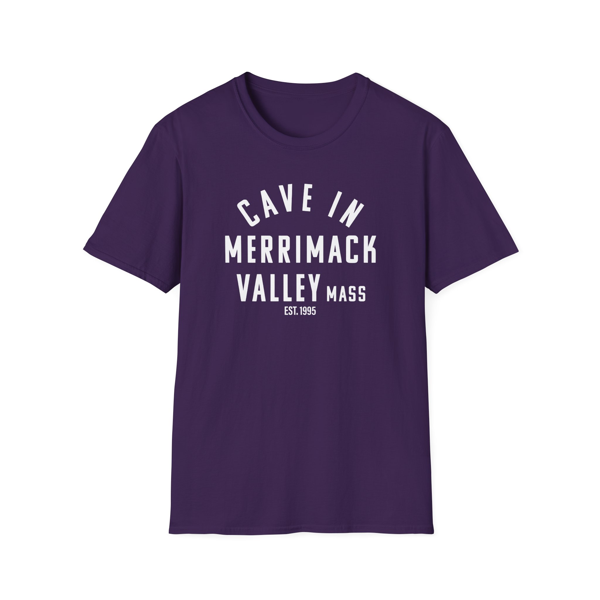 Cave in Merrimack Valley Unisex Softstyle T-Shirt