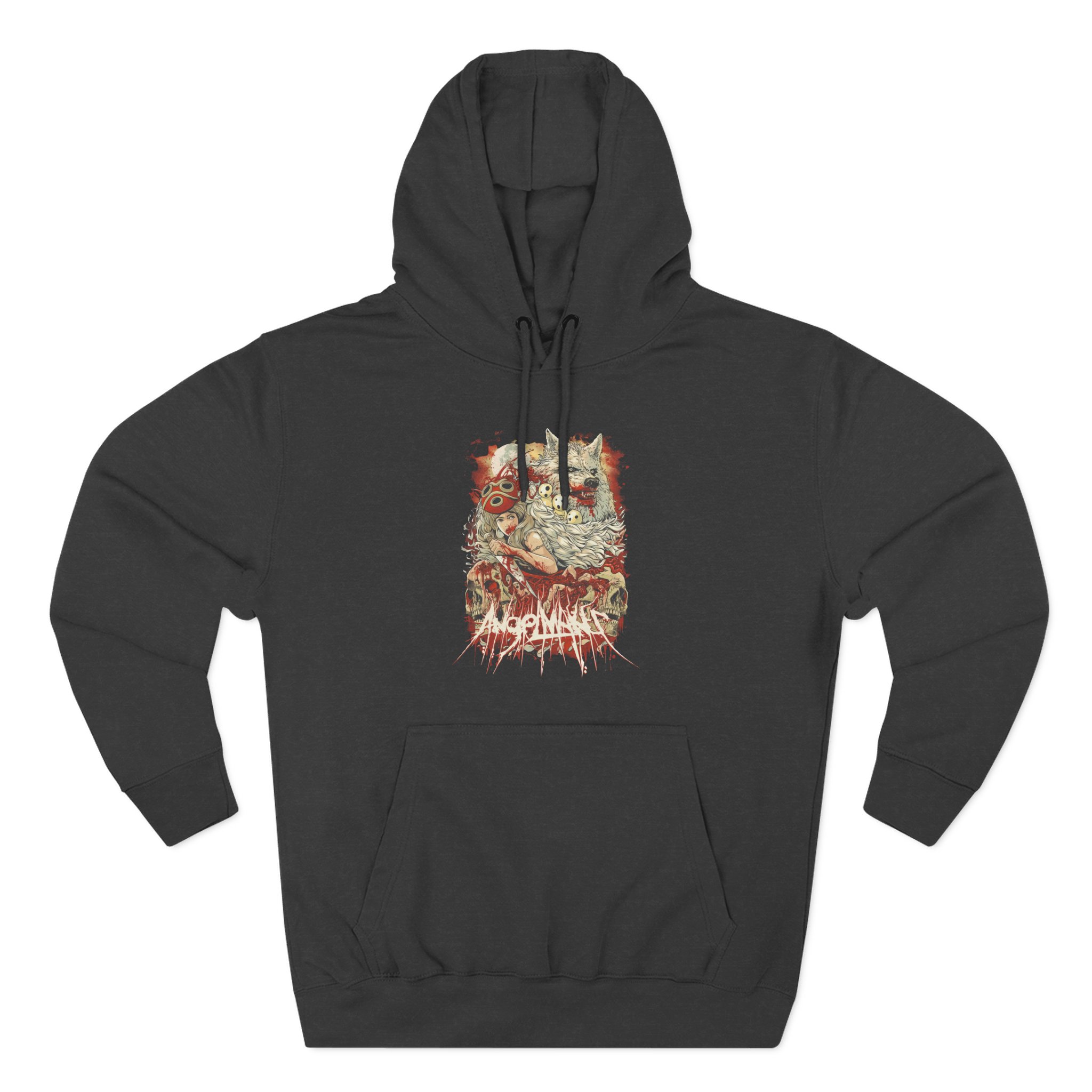 Angelmaker Mononoke Three-Panel Fleece Hoodie