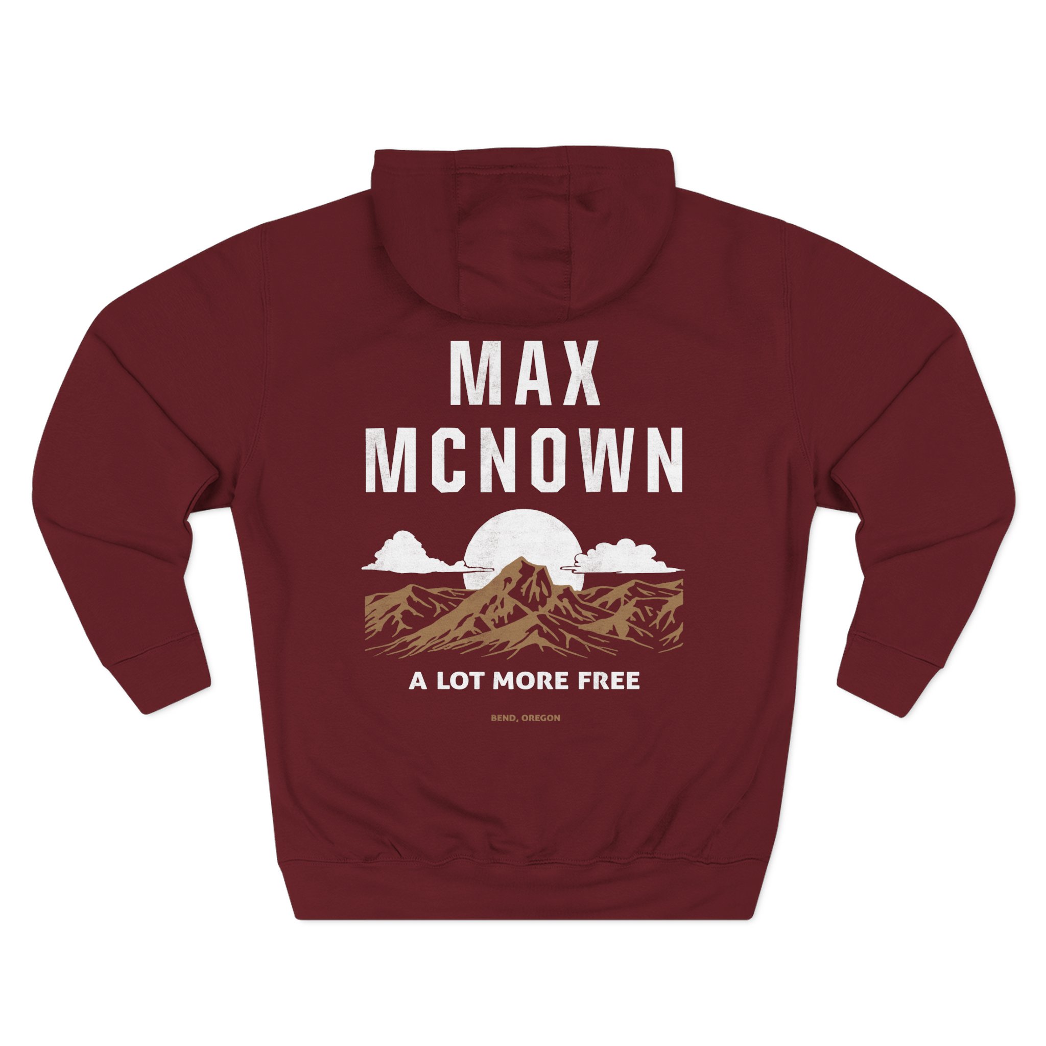 Max Mcnown a Lot More Free Three-Panel Fleece Hoodie