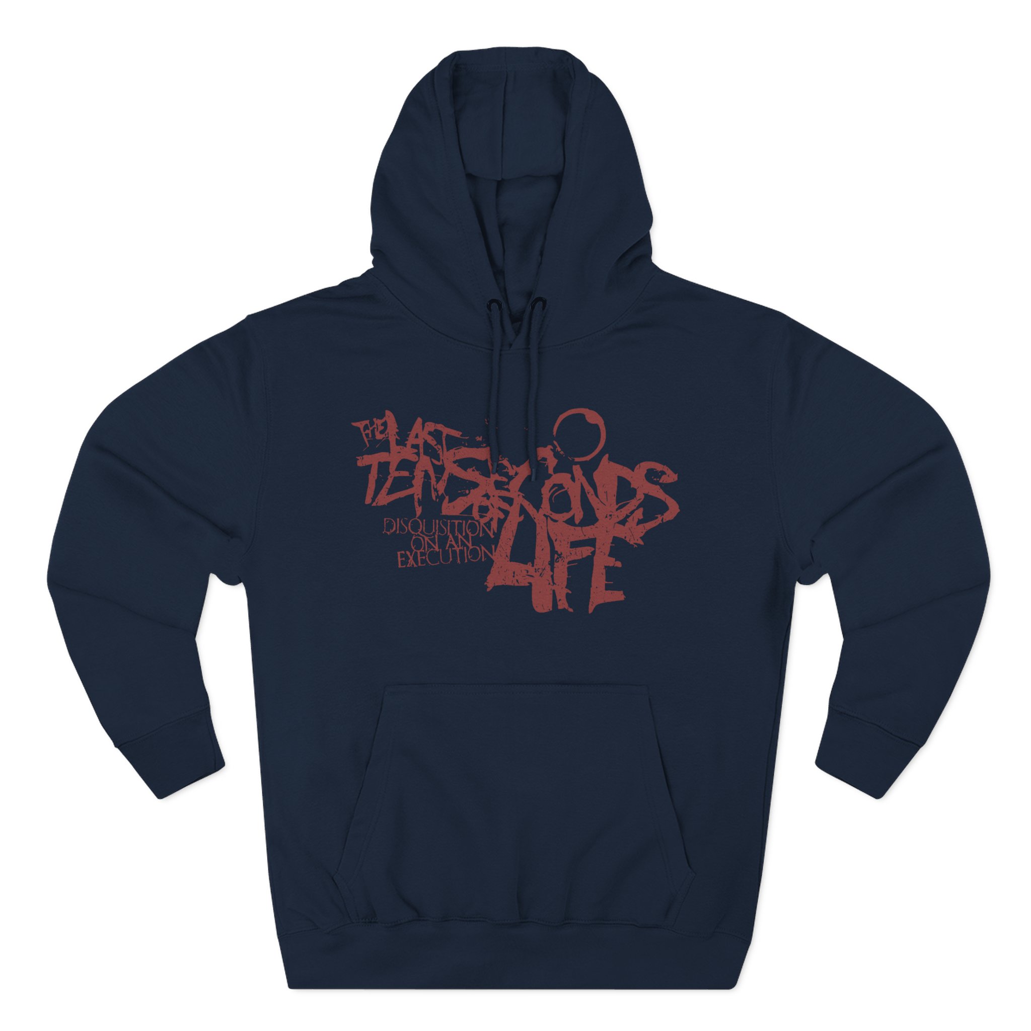 The Last Ten Seconds of Life Three-Panel Fleece Hoodie