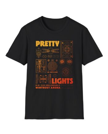 Pretty Lights Lucid Livestream @ Wintrust Arena Unisex Softstyle T-Shirt