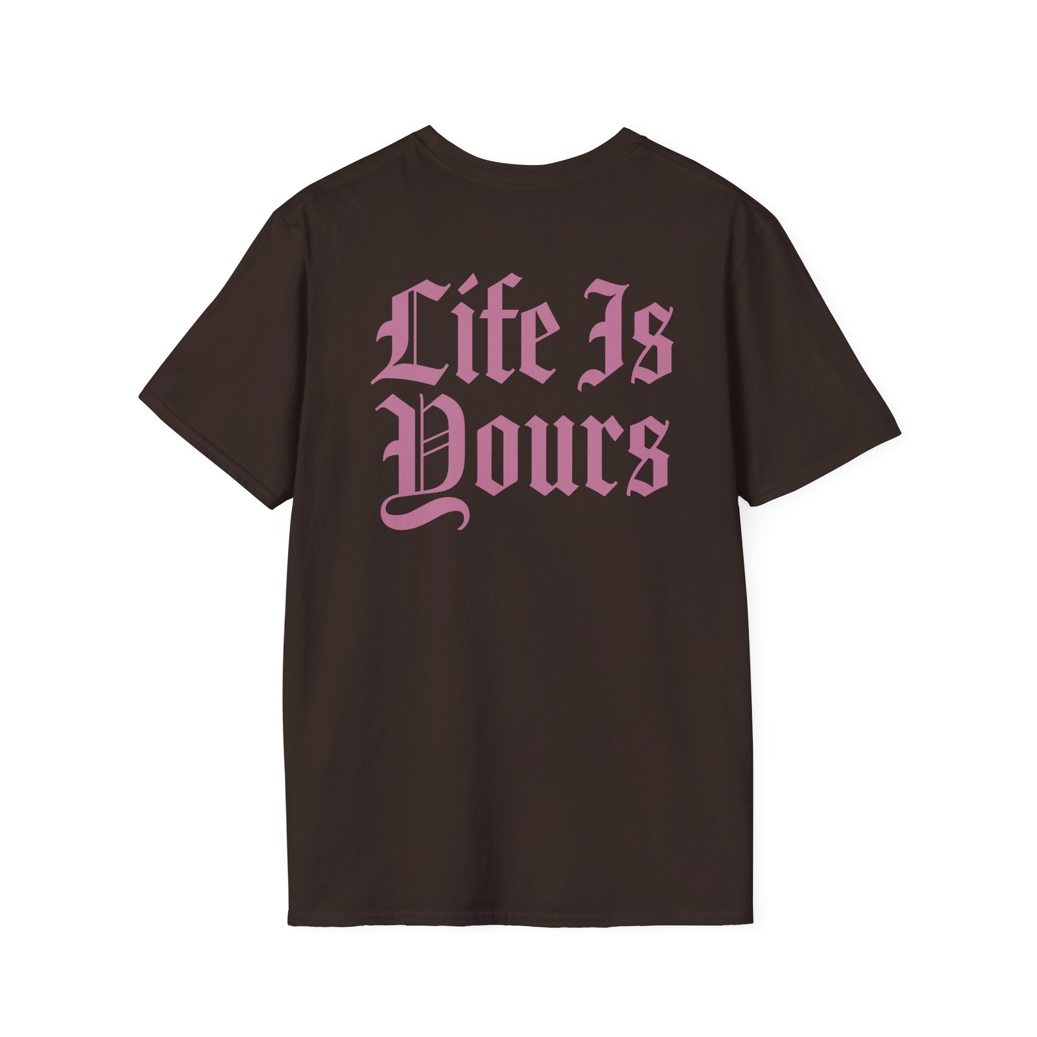 Foals Life is Yours Gothic Logo Unisex Softstyle T-Shirt