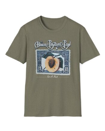The Allman Brothers Peach Stamp Unisex Softstyle T-Shirt
