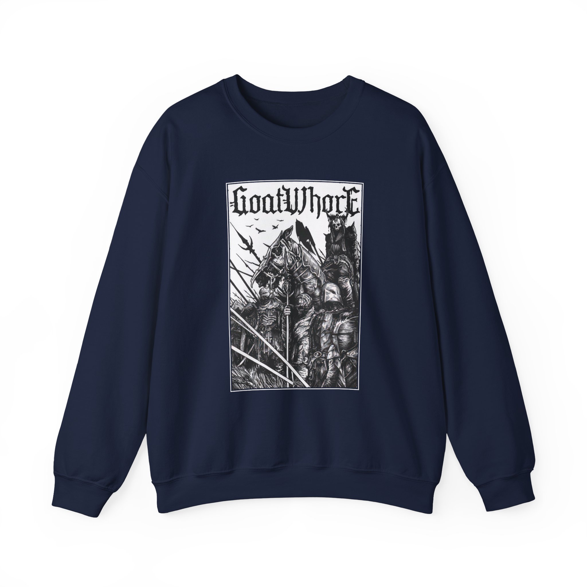 Goatwhore no Mercy Unisex Heavy Blendâ„¢ Crewneck Sweatshirt