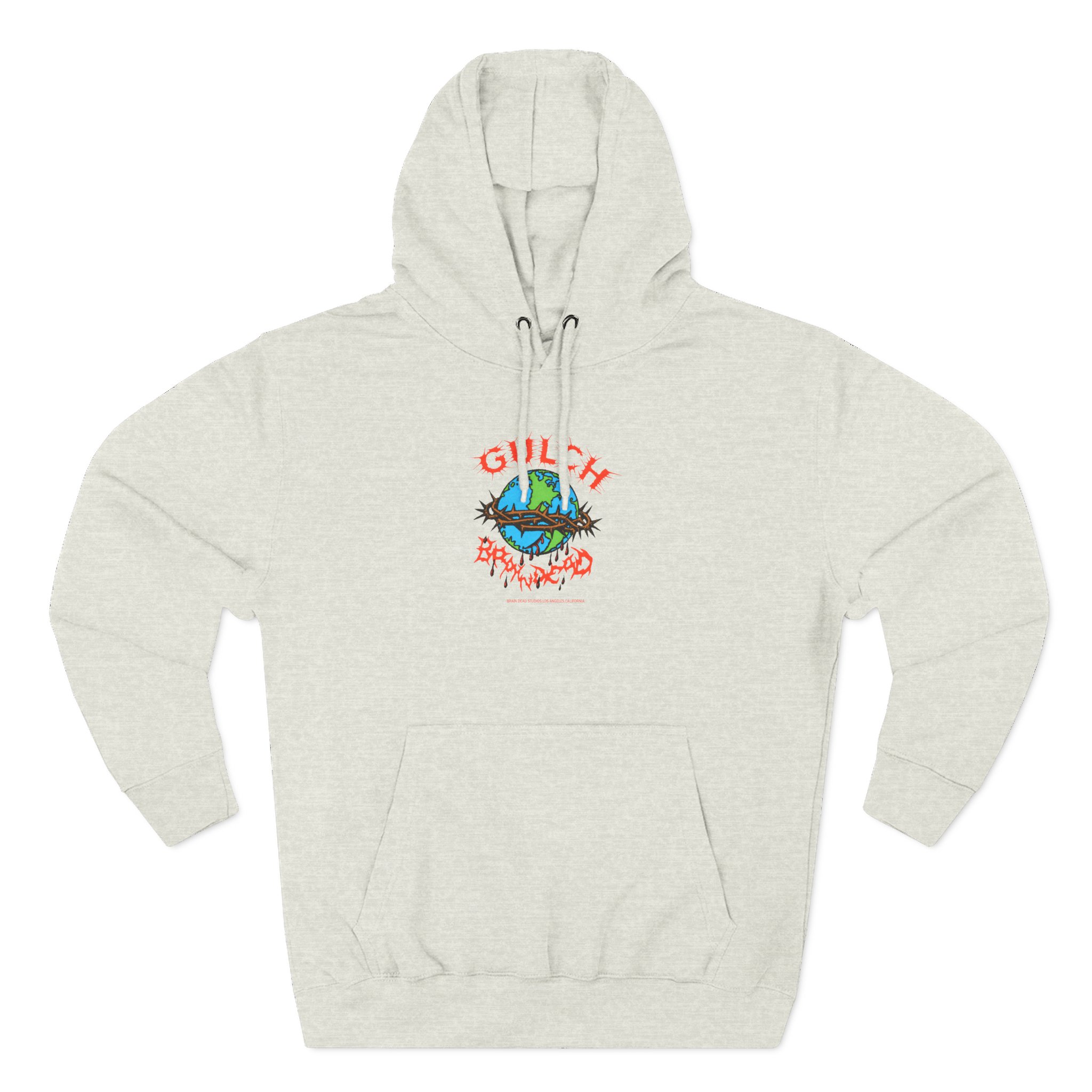 Gulch x Brain Dead final show Three-Panel Fleece Hoodie