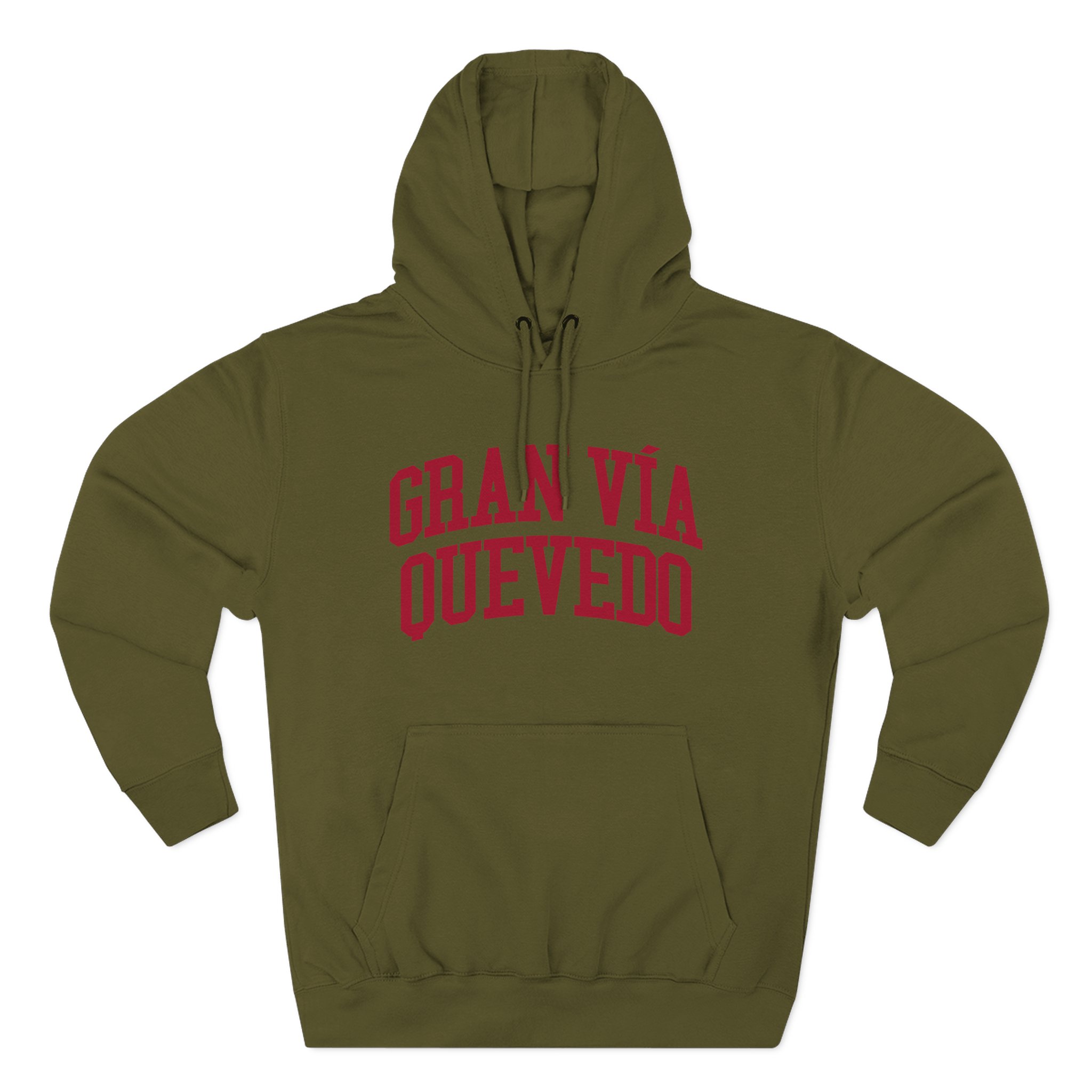 Quevedo Gran Vía Three-Panel Fleece Hoodie
