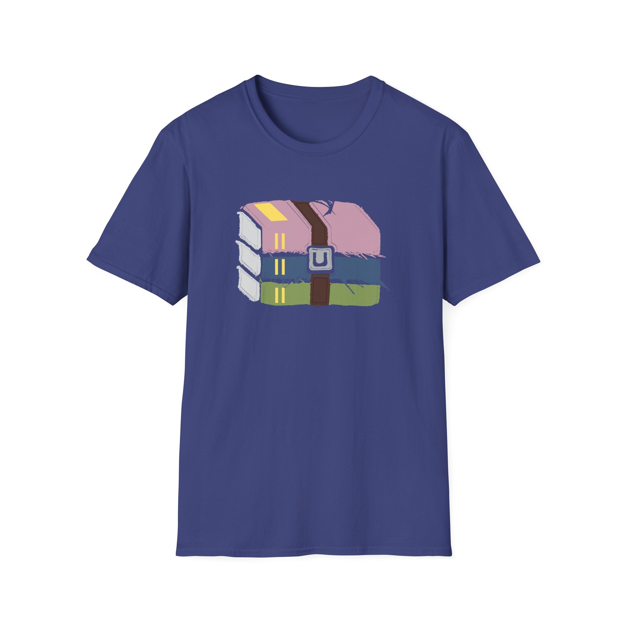 Winrar Frayed Logo Unisex Softstyle T-Shirt
