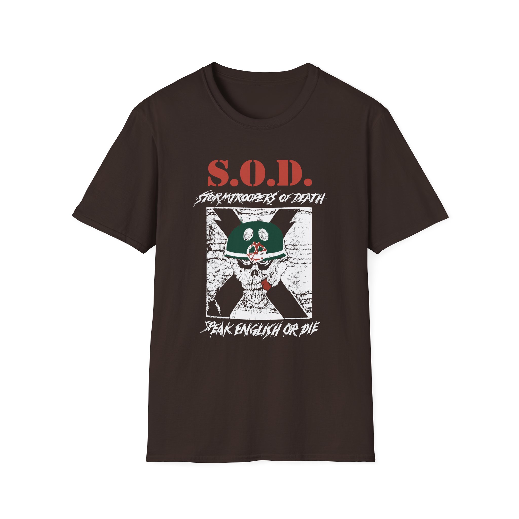 Stormtroopers of Death Vintage 80’s Sod Unisex Softstyle T-Shirt