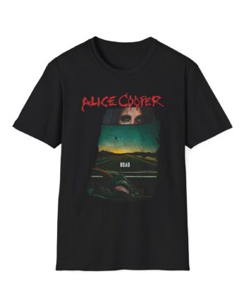 Alice Cooper Road Album Cover Unisex Softstyle T-Shirt