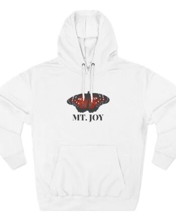 Mt. Joy Butterfly Three-Panel Fleece Hoodie
