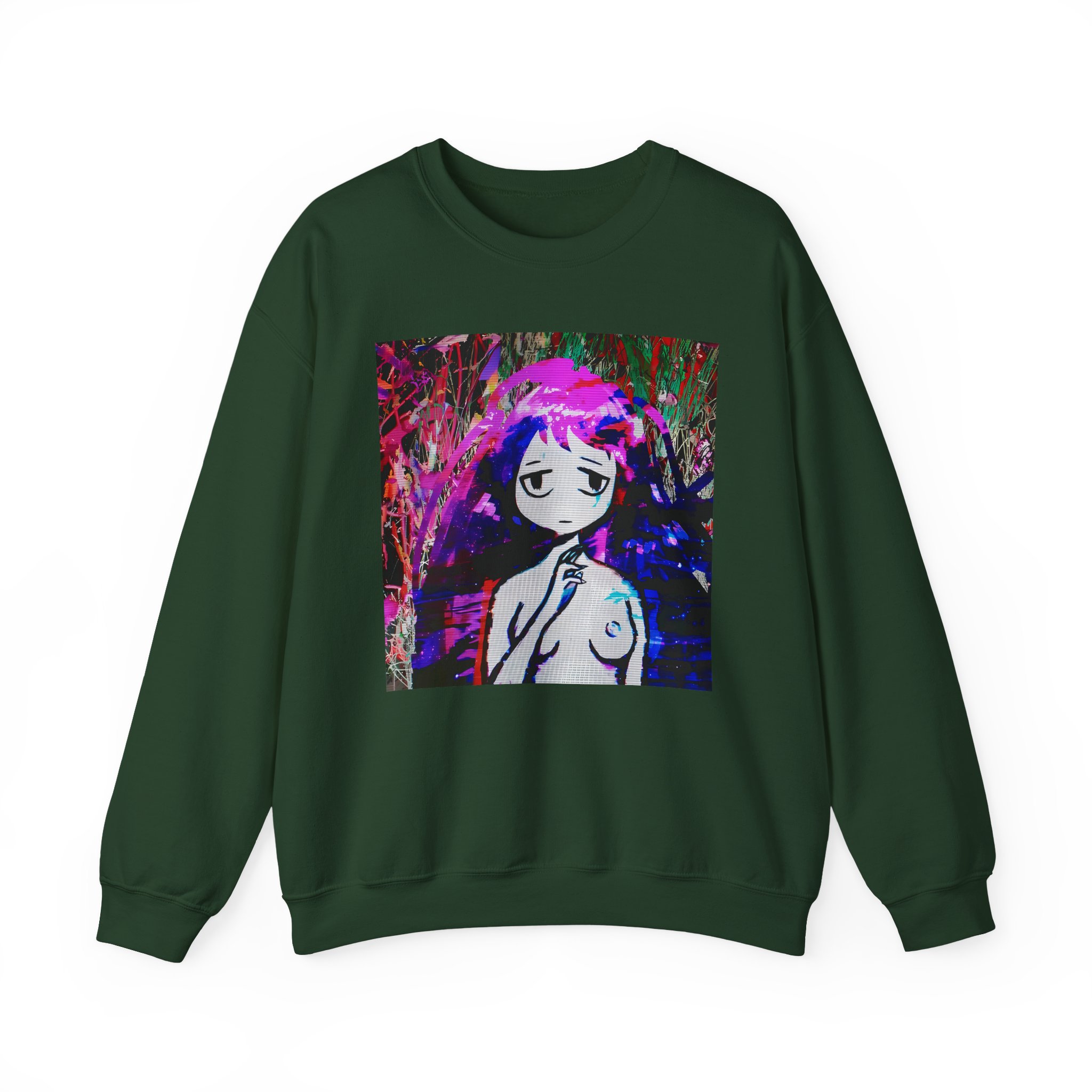 Sewerslvt Draining Love Story 1 Album Cover Unisex Heavy Blendâ„¢ Crewneck Sweatshirt
