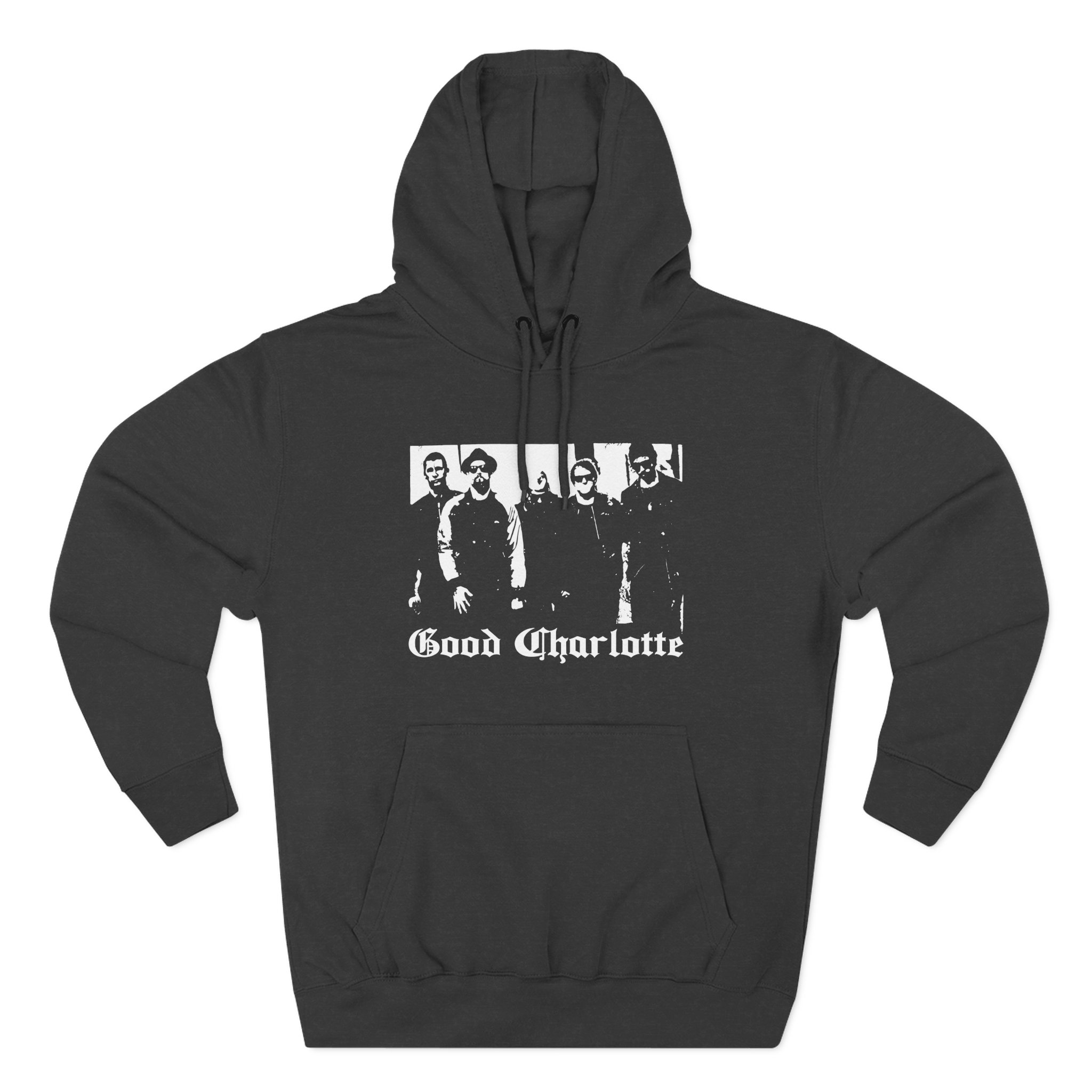 Good Charlotte Band Photo Three-Panel Fleece Hoodie