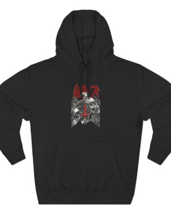 Slayer Final Campaign Eagle Three-Panel Fleece Hoodie