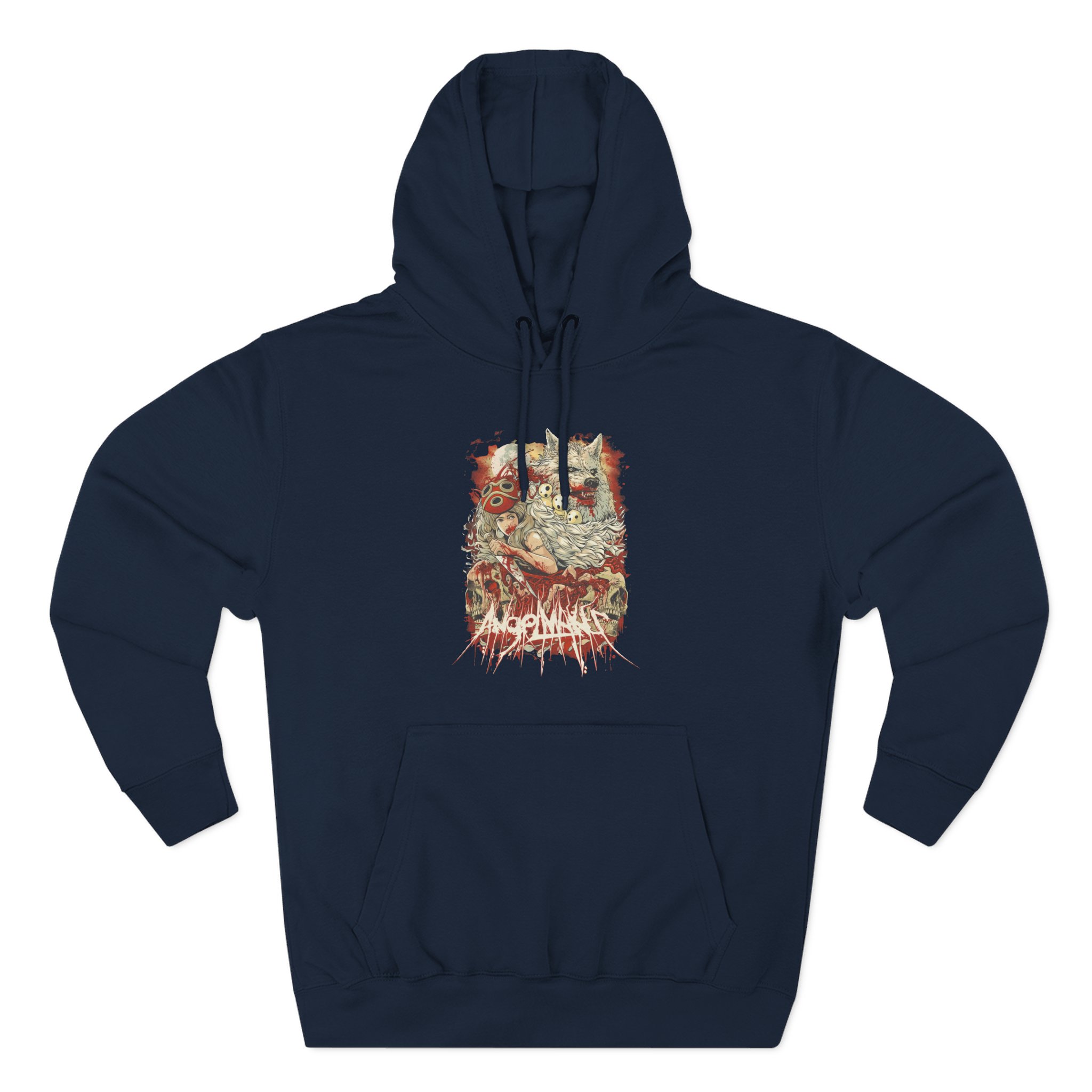 Angelmaker Mononoke Three-Panel Fleece Hoodie