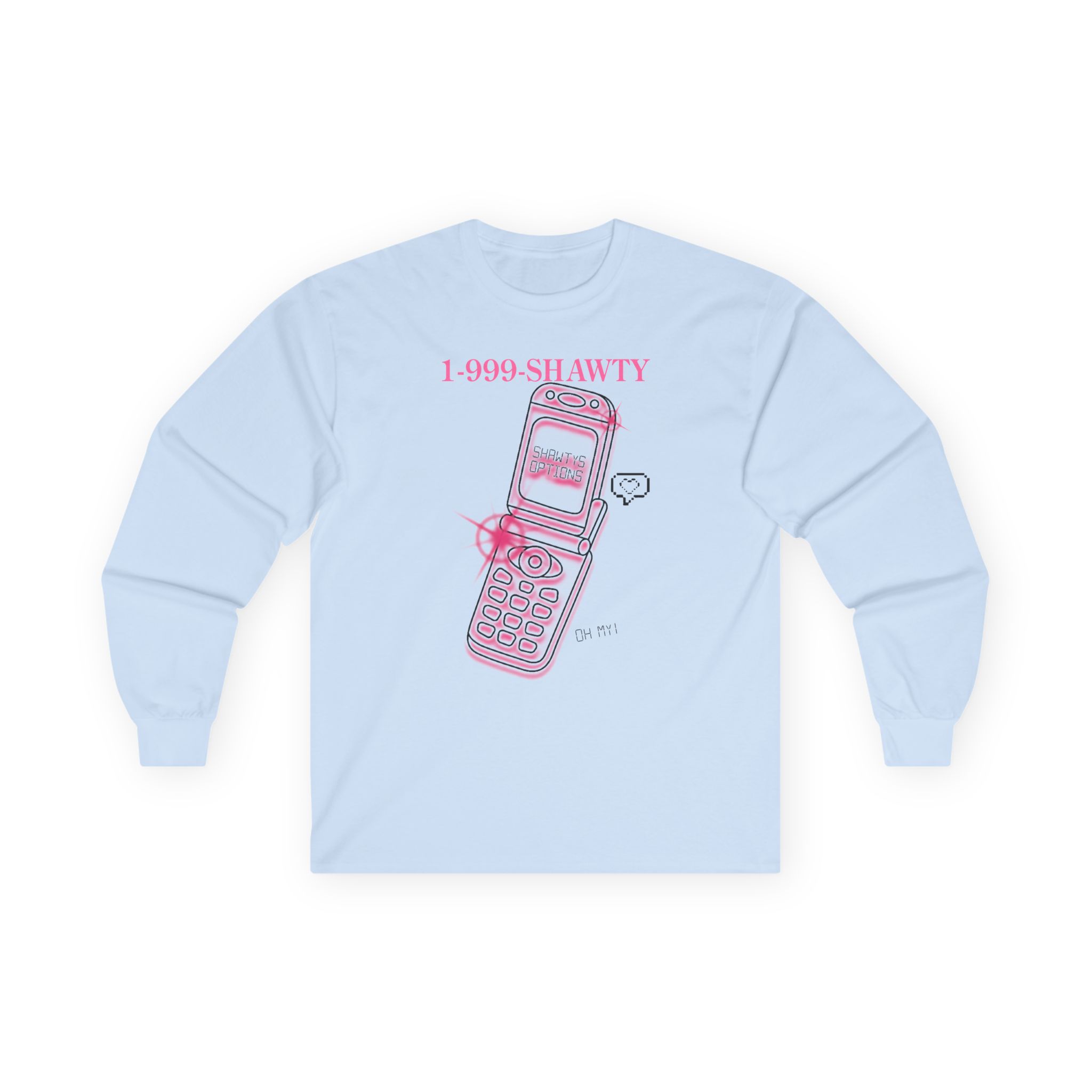 Shawty Bae Shawty Hotline Unisex Ultra Cotton Long Sleeve Tee