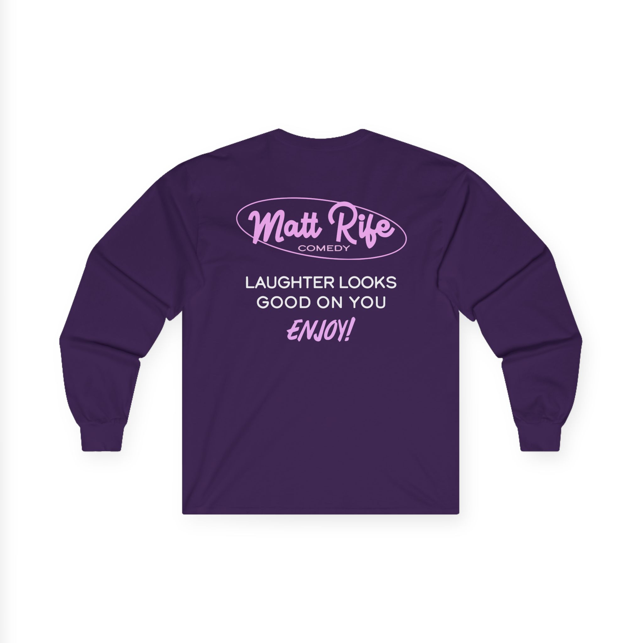 Matt Rife Laughter Looks Good on You Unisex Ultra Cotton Long Sleeve Tee