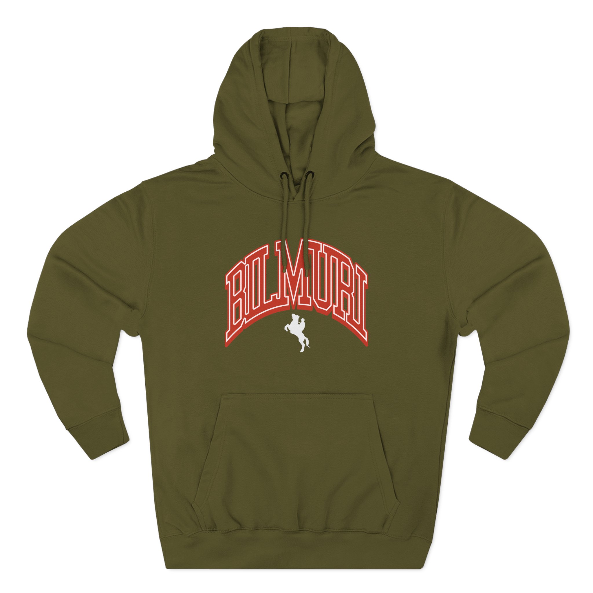 Bilmuri Unrelenting Three-Panel Fleece Hoodie
