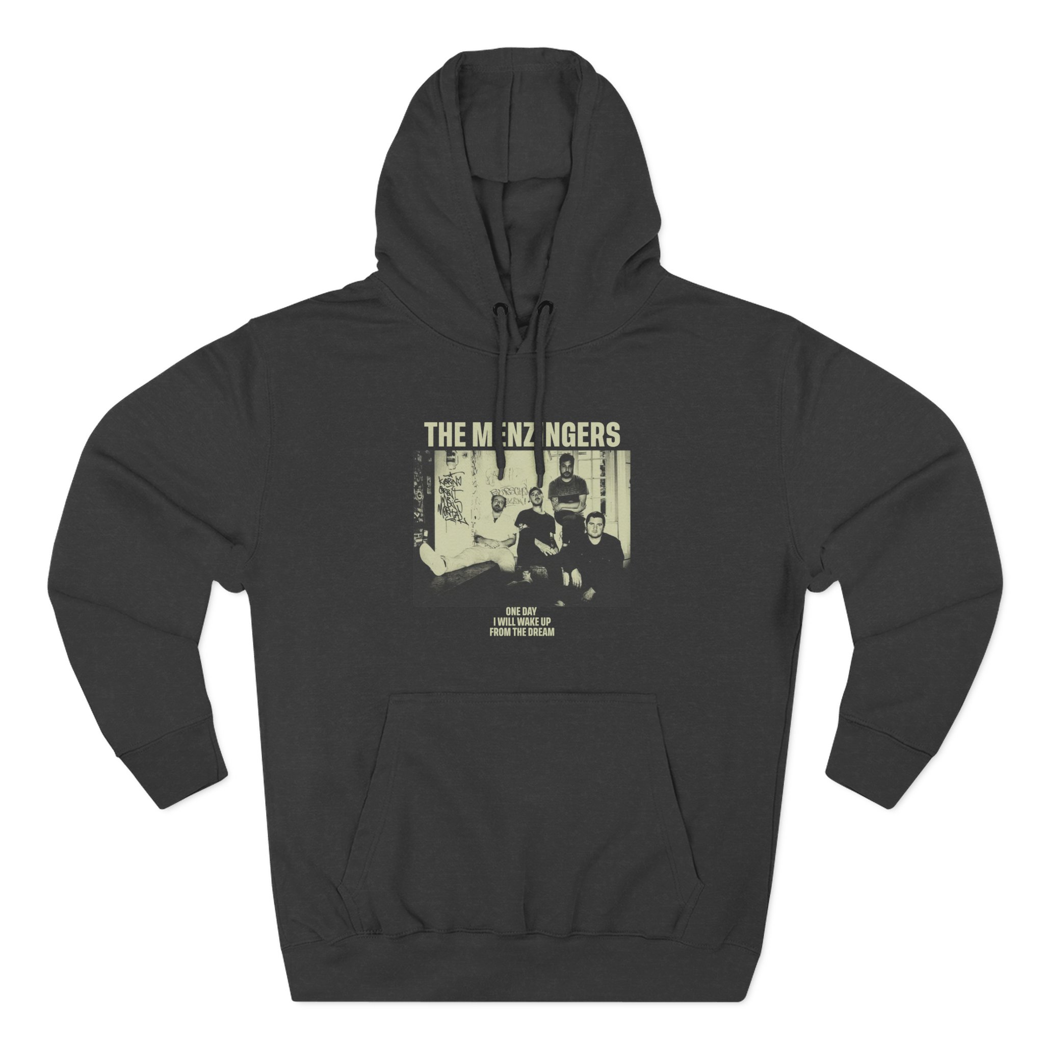 The Menzingers Wake Up Three-Panel Fleece Hoodie