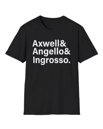 Axwell  Angello Ingrosso Unisex Softstyle T-Shirt