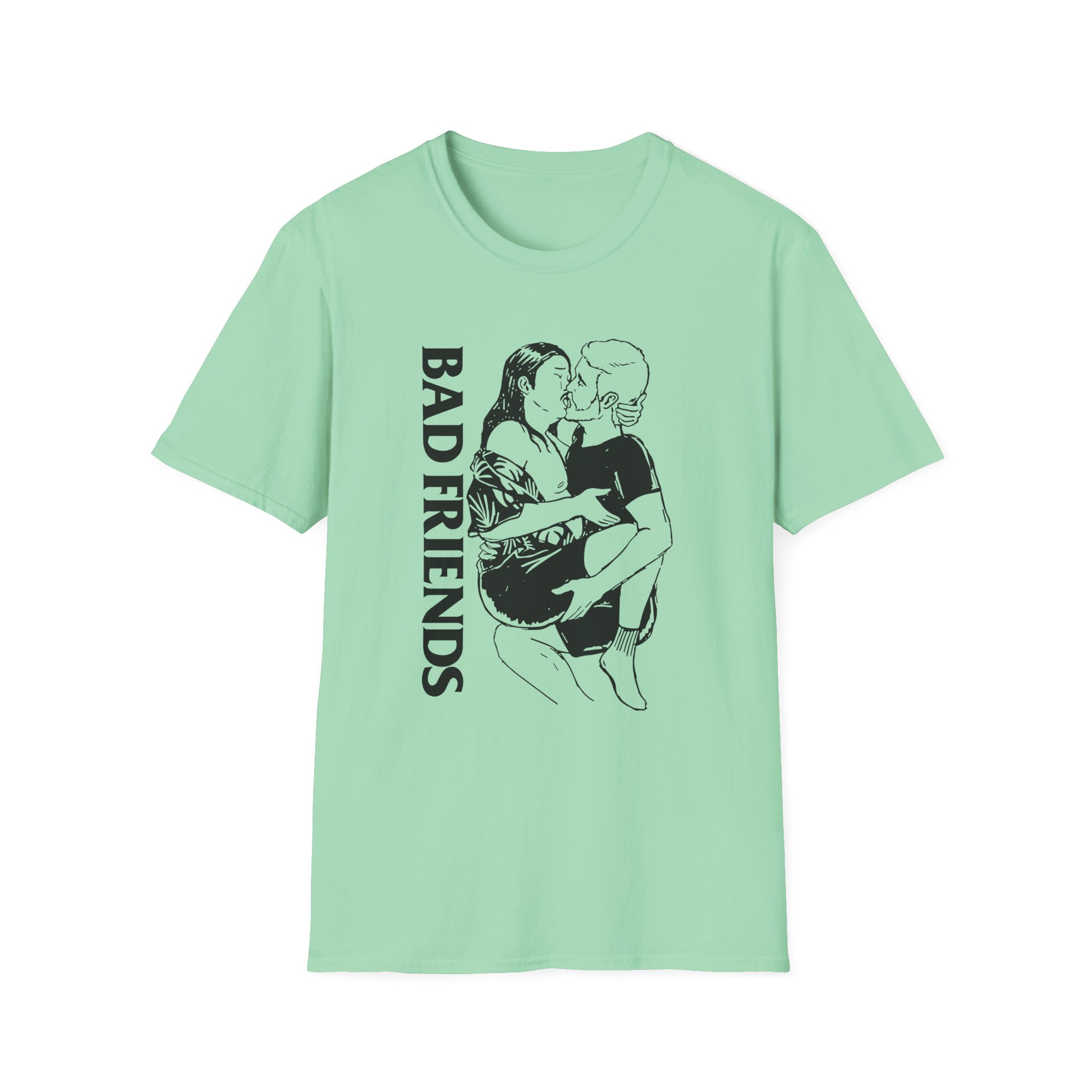 Bad Friends Unisex Softstyle T-Shirt