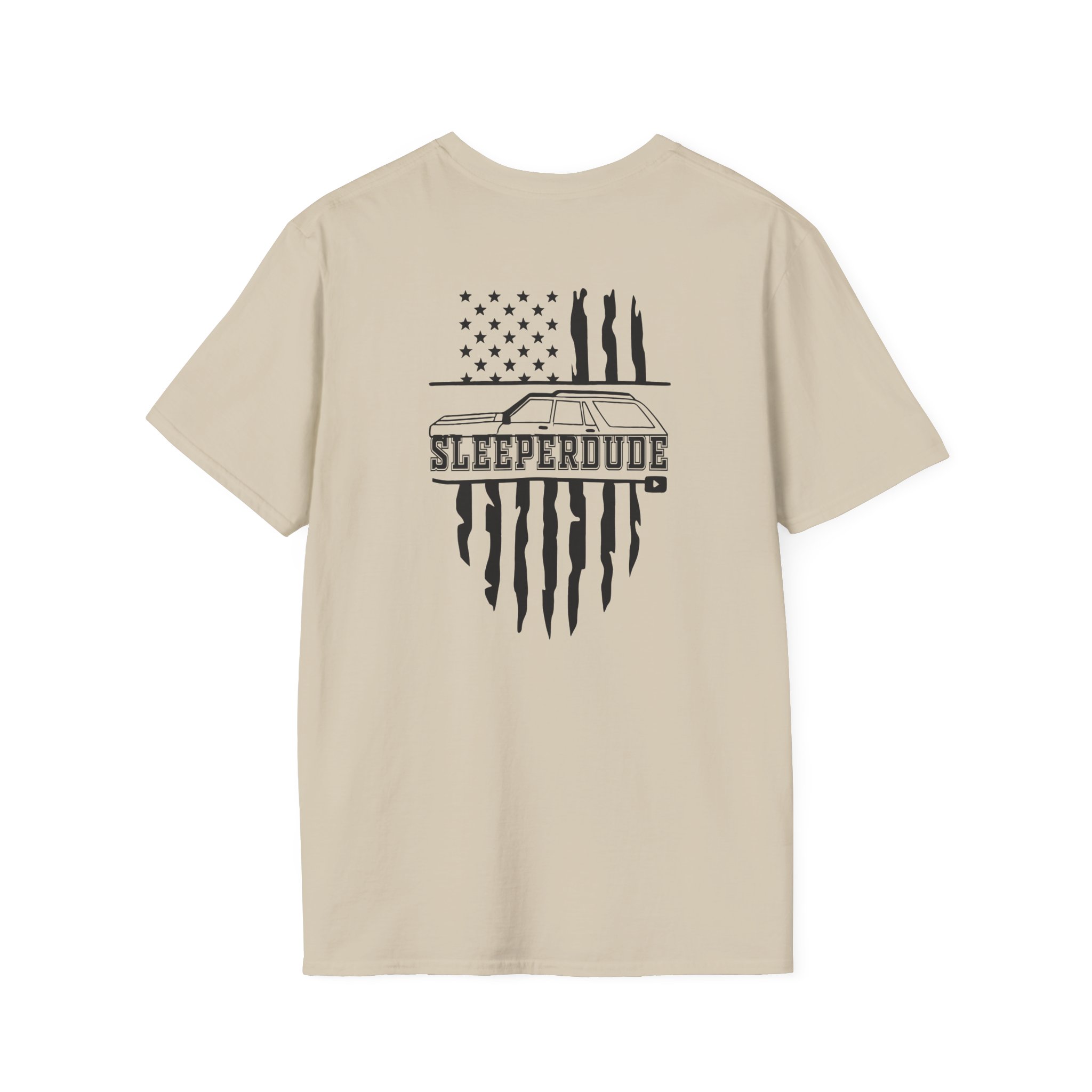 Sleeperdude Military Wagon Unisex Softstyle T-Shirt