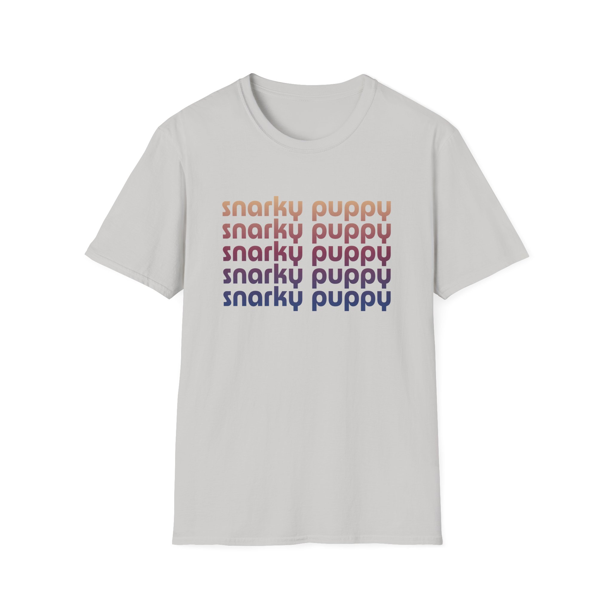 Snarky Puppy Repeating Logo Unisex Softstyle T-shirt