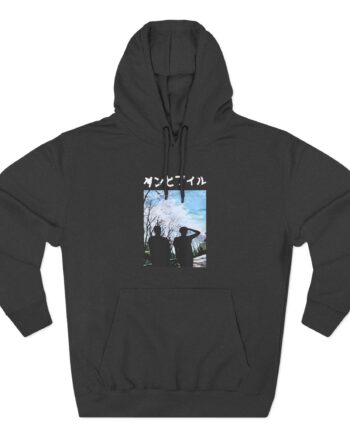 Dan and Phil Blossom Three-Panel Fleece Hoodie