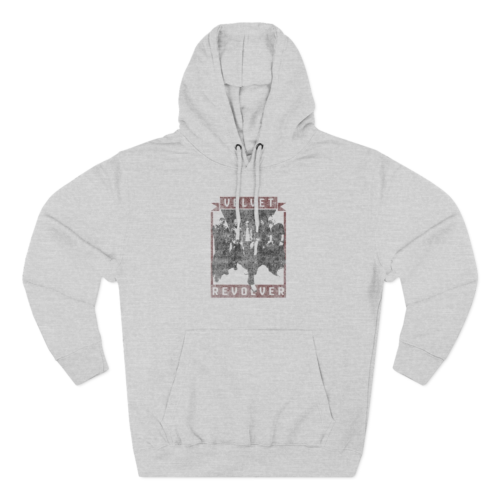 Velvet Revolver Portrait Three-Panel Fleece Hoodie
