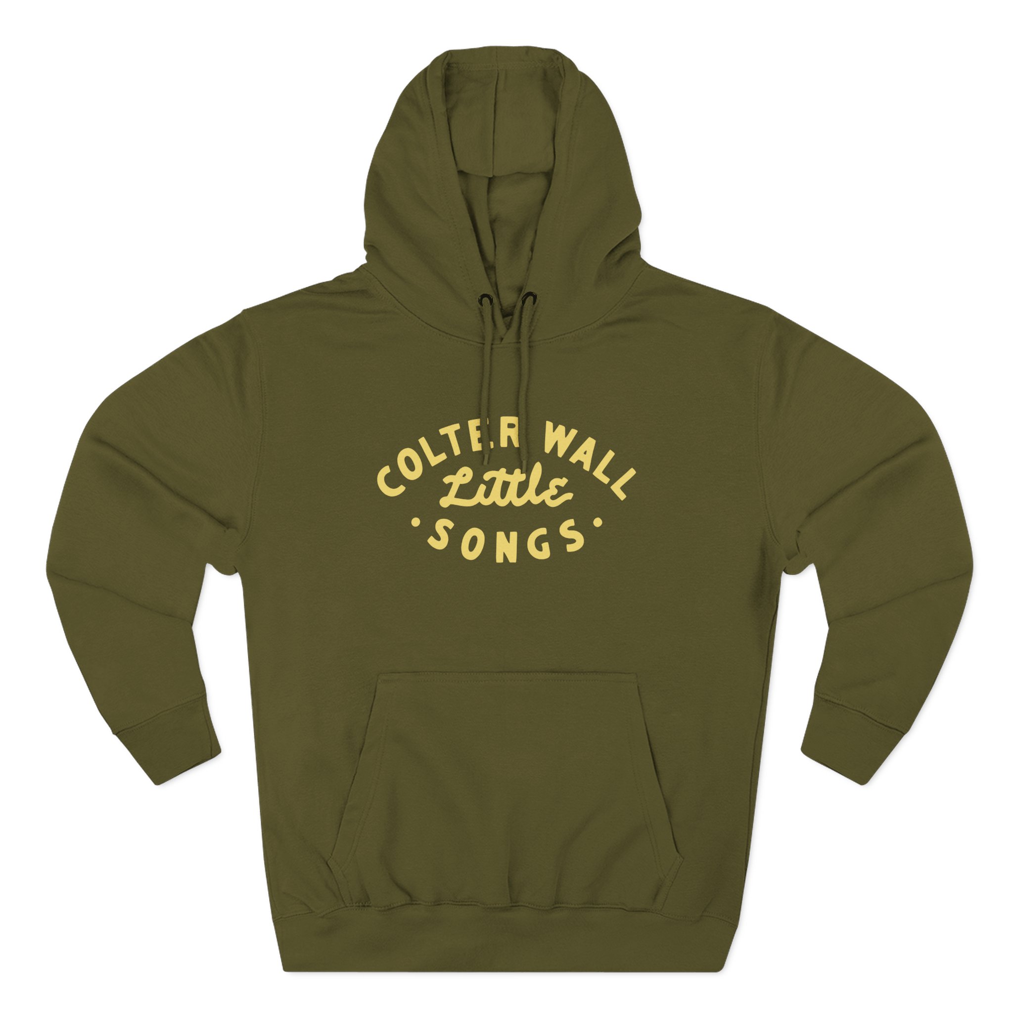 Colter Wall Little Songs Album Three-Panel Fleece Hoodie