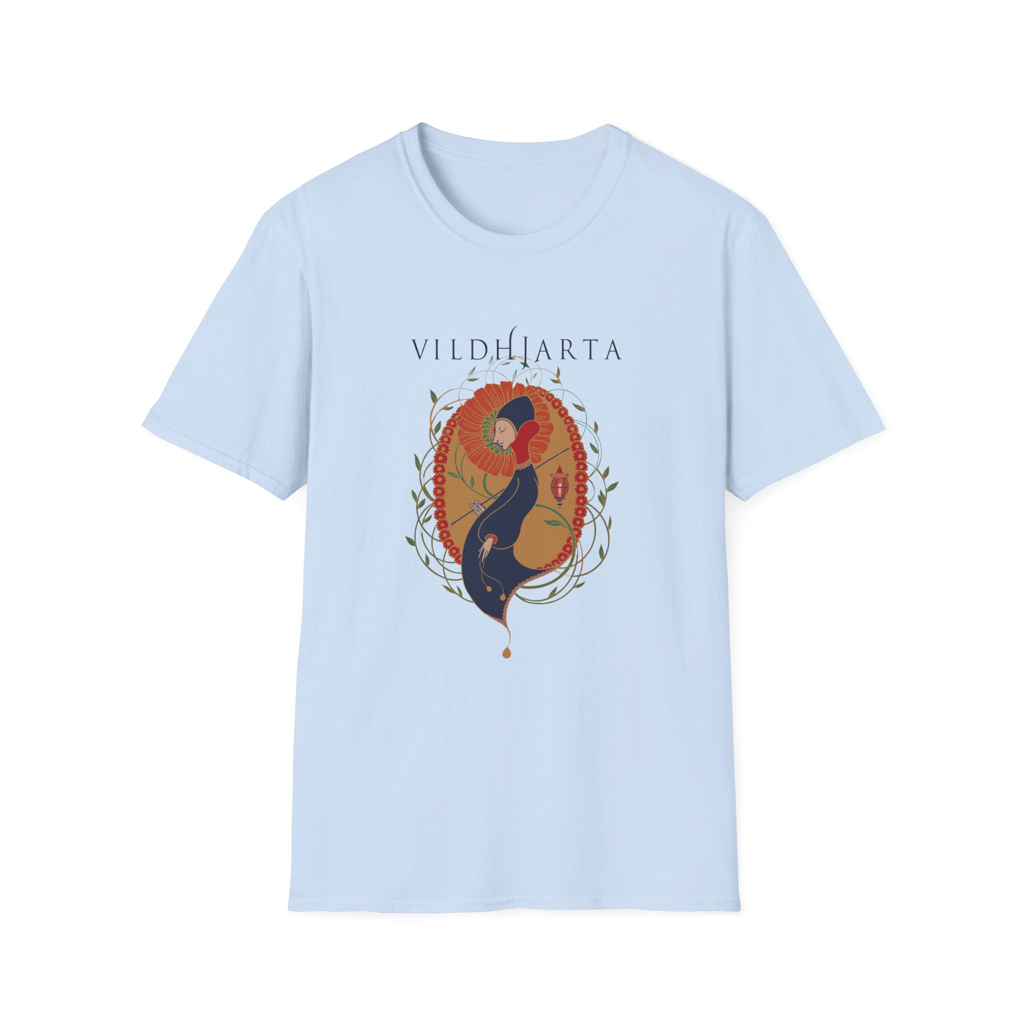 Vildhjarta Lantern Lady Unisex Softstyle T-shirt
