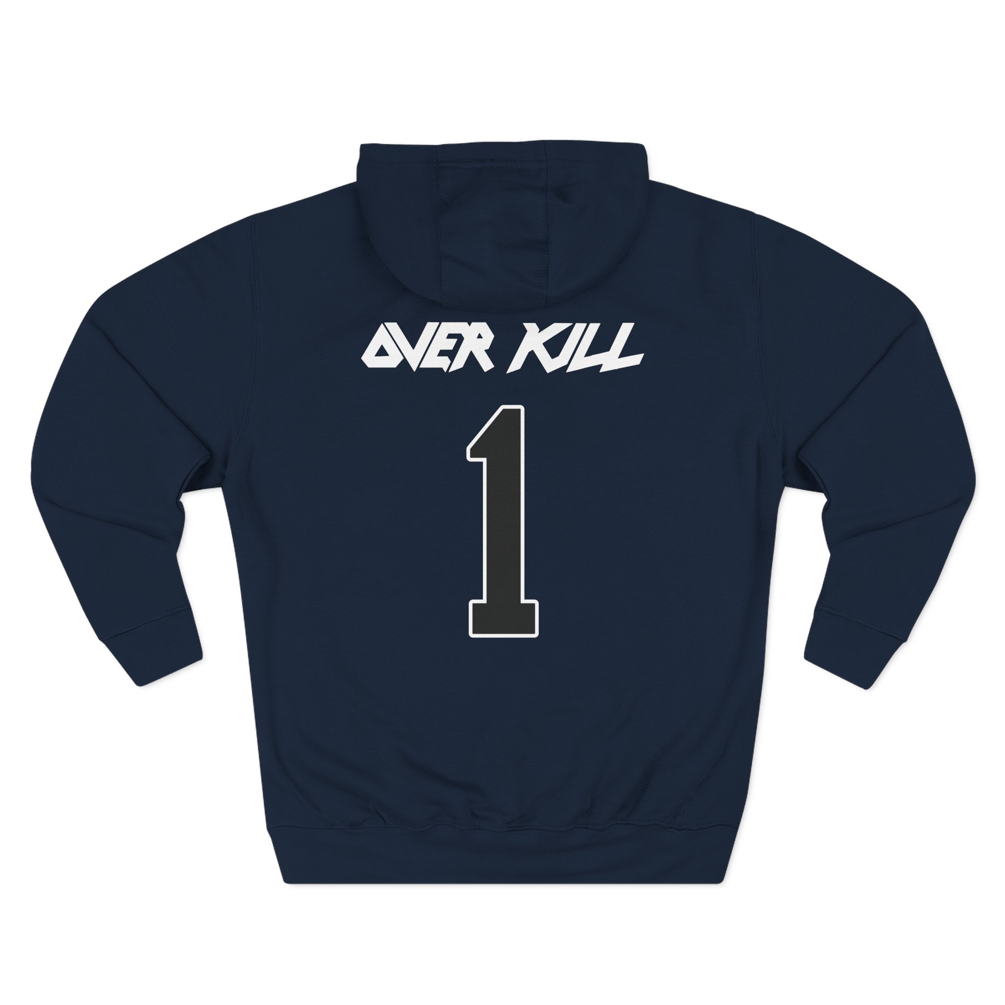 Overkill Three-Panel Fleece Hoodie