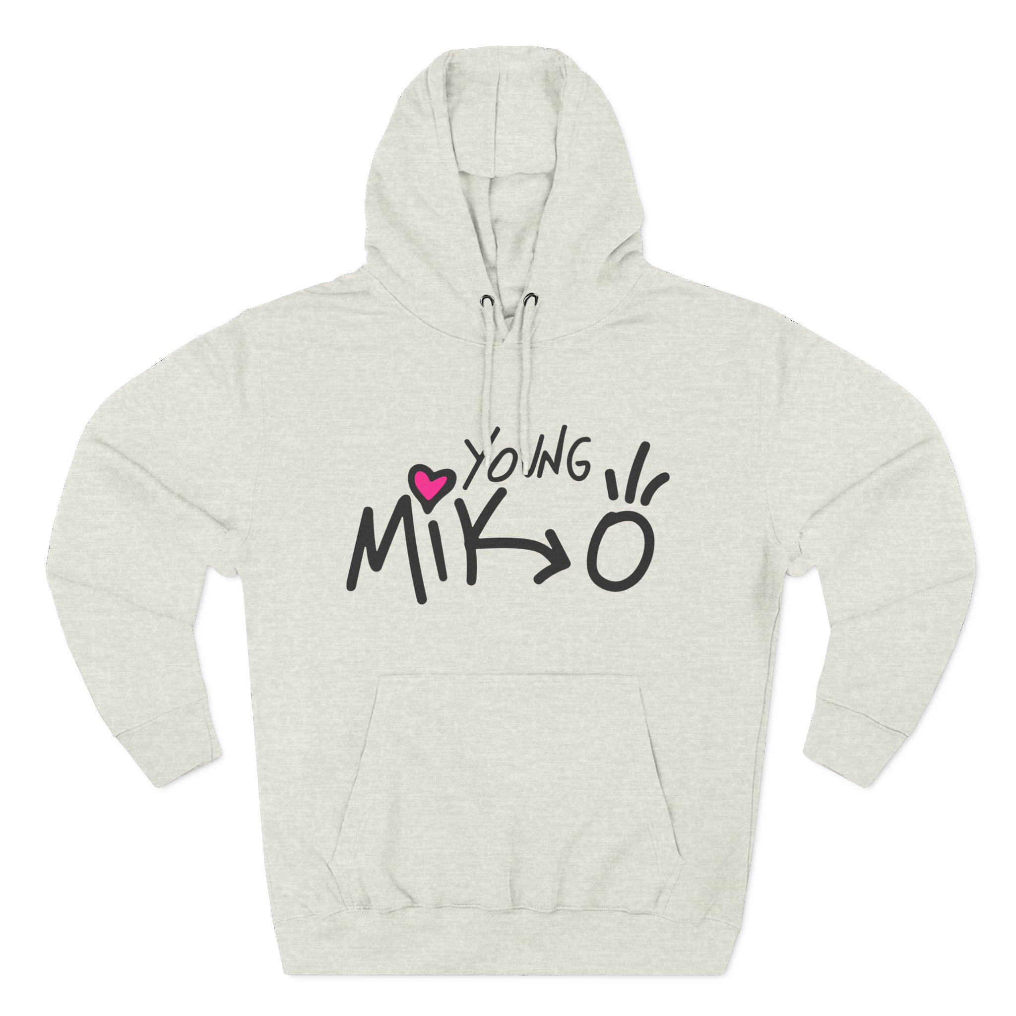 Young Miko Three-Panel Fleece Hoodie