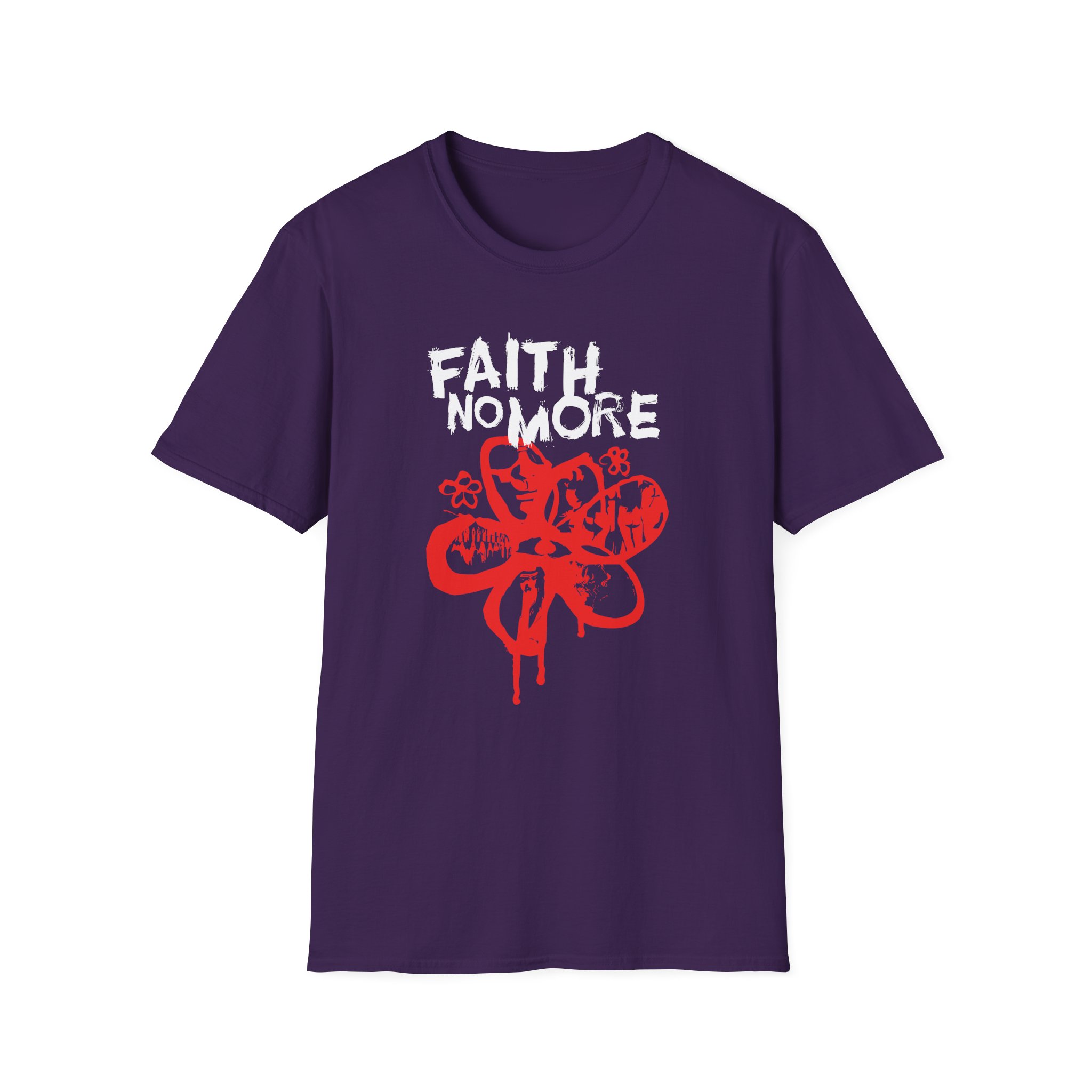 Faith No More Flower Unisex Softstyle T-Shirt