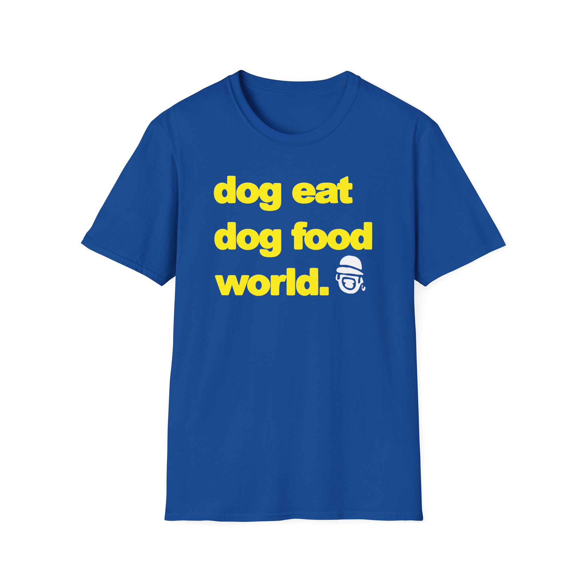 Dog Eat Dog Food World Unisex Softstyle T-Shirt