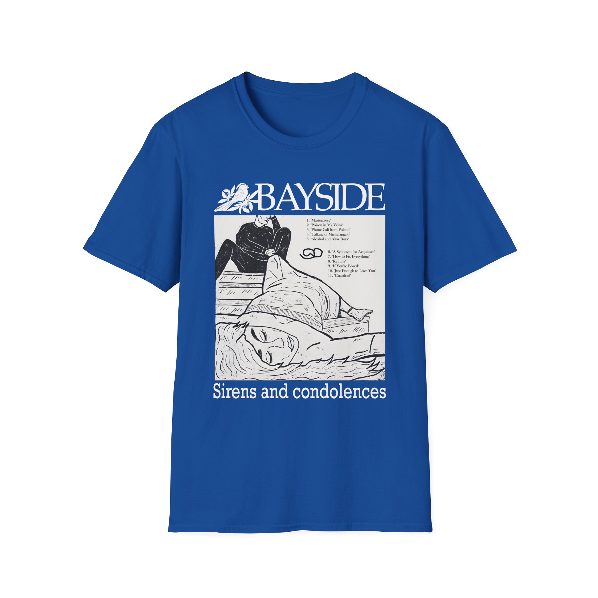 Bayside Sirens and Condolences Unisex Softstyle T-Shirt