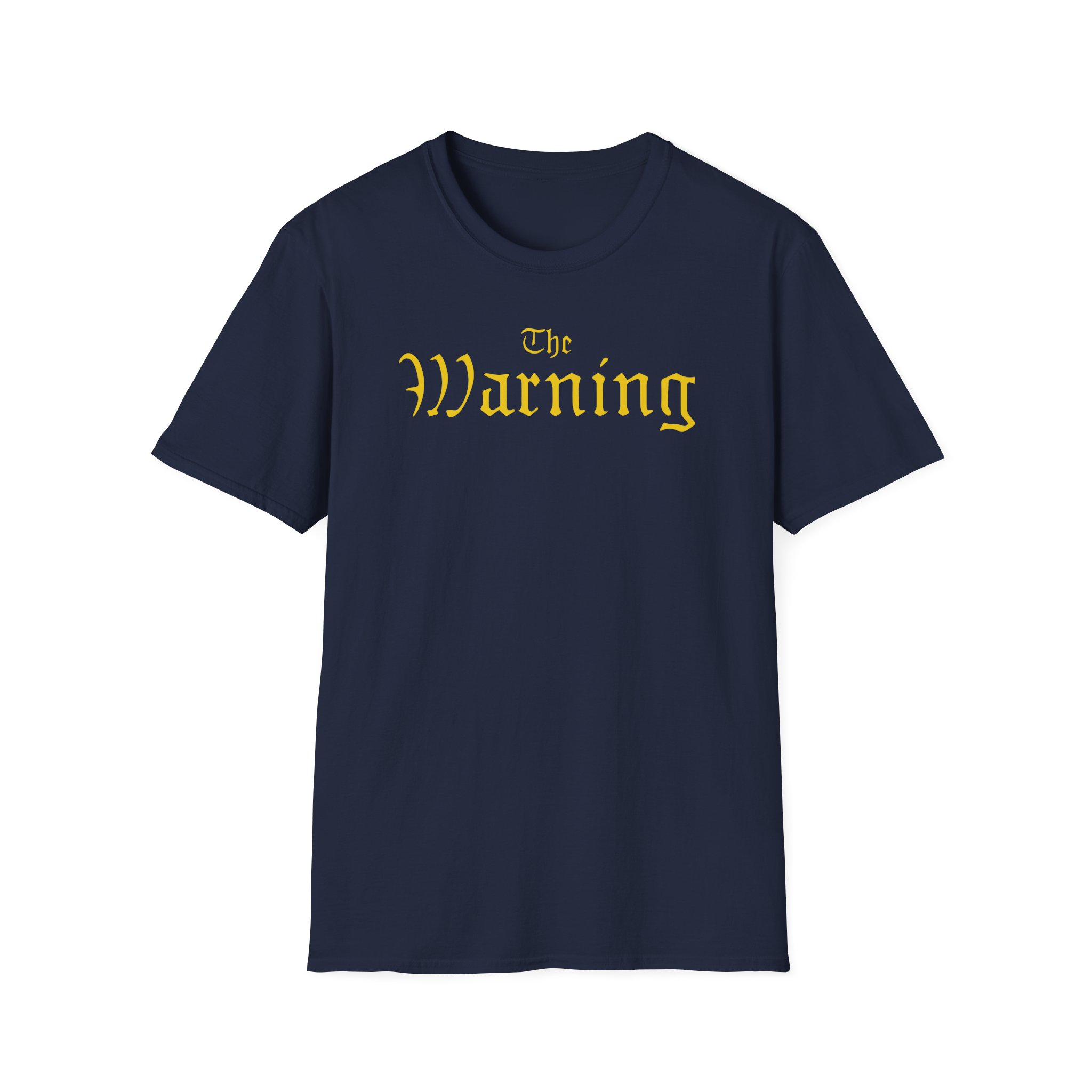 The Warning Gold TW Logo Unisex Softstyle T-Shirt