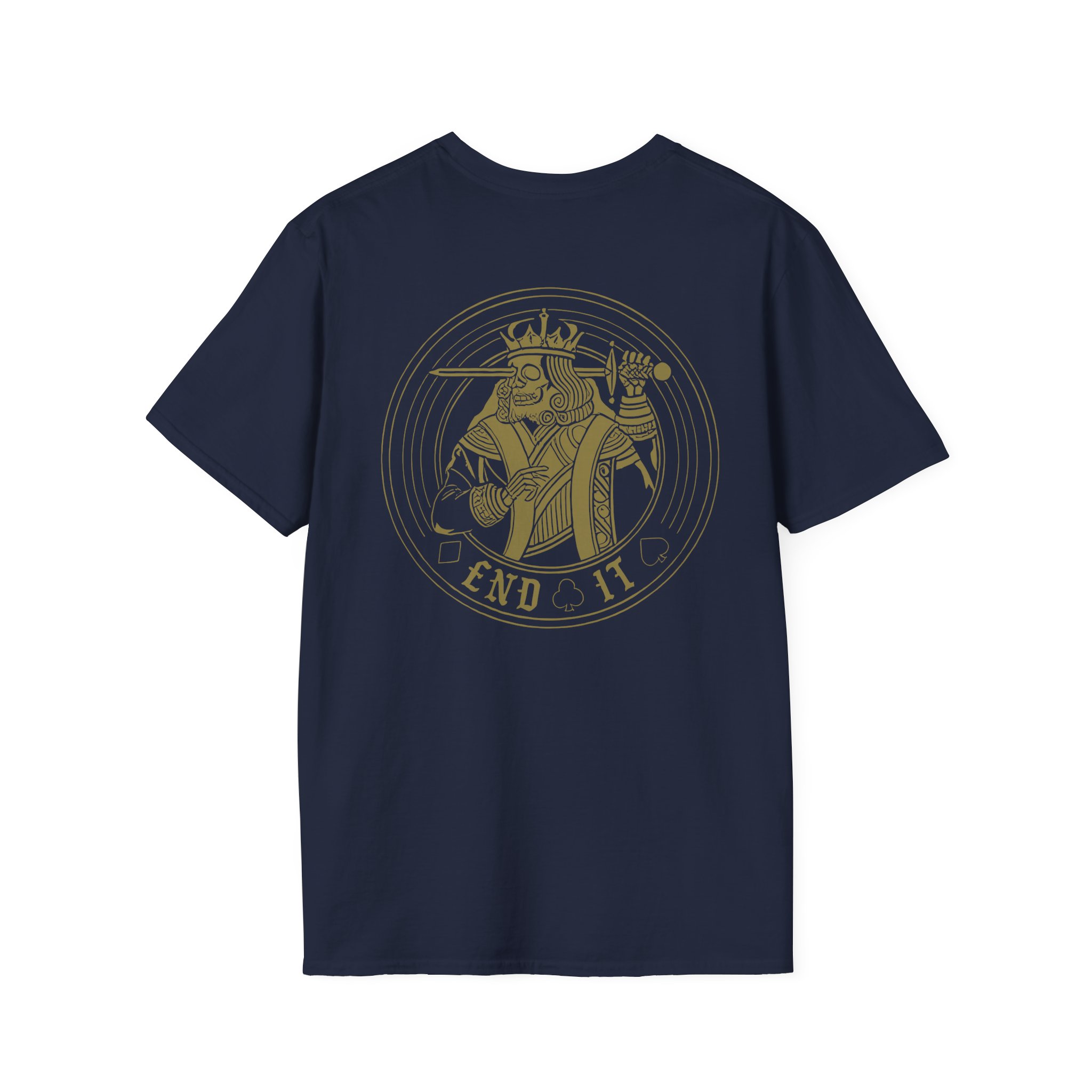 End It King Circle Unisex Softstyle T-Shirt