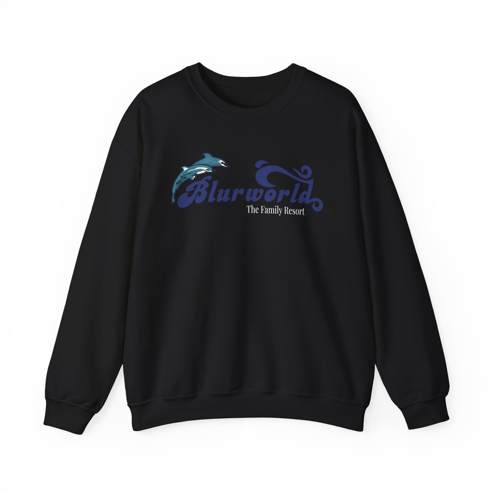Blur Seaworld Unisex Heavy Blendâ„¢ Crewneck Sweatshirt