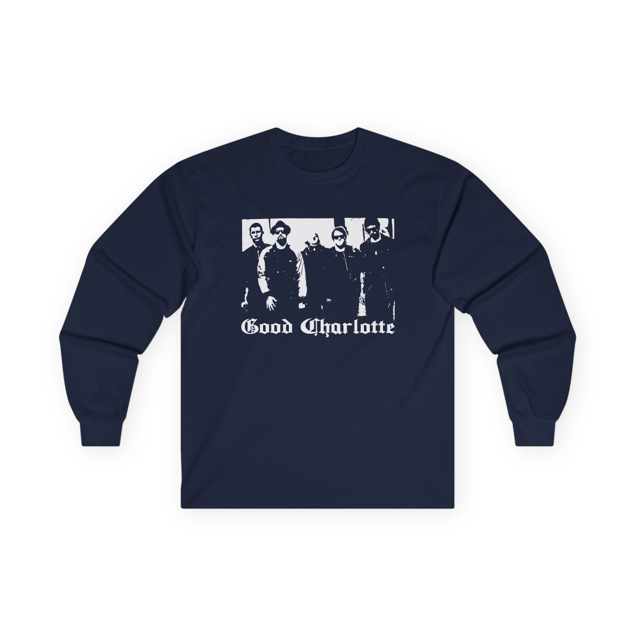 Good Charlotte Band Photo Unisex Ultra Cotton Long Sleeve Tee