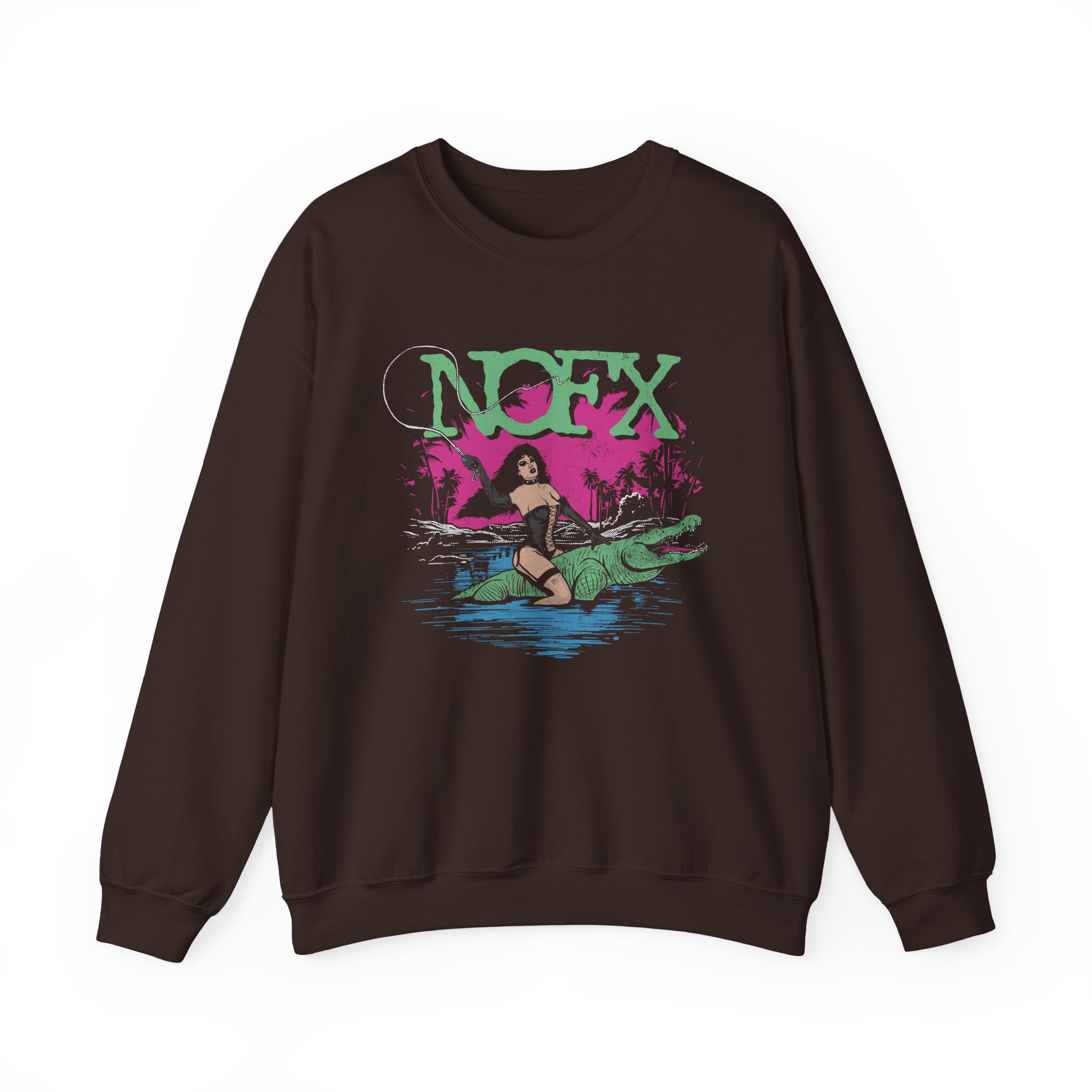 Nofx Gator Unisex Heavy Blendâ„¢ Crewneck Sweatshirt