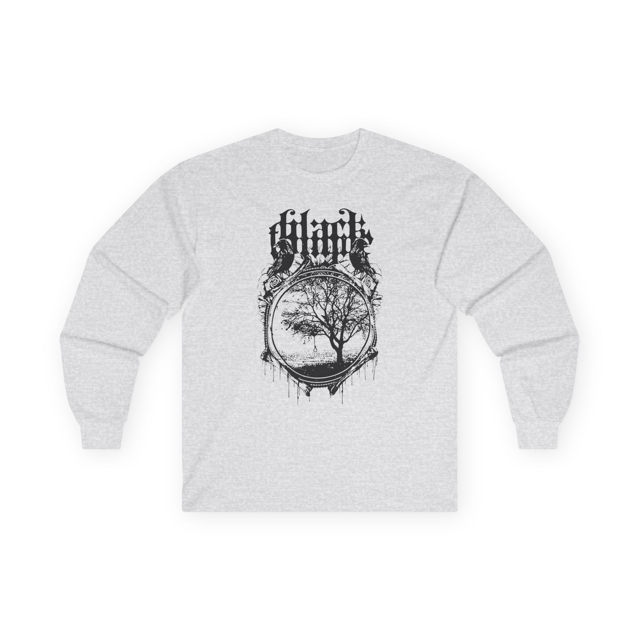Black Tongue Murder Of Crows Unisex Ultra Cotton Long Sleeve Tee