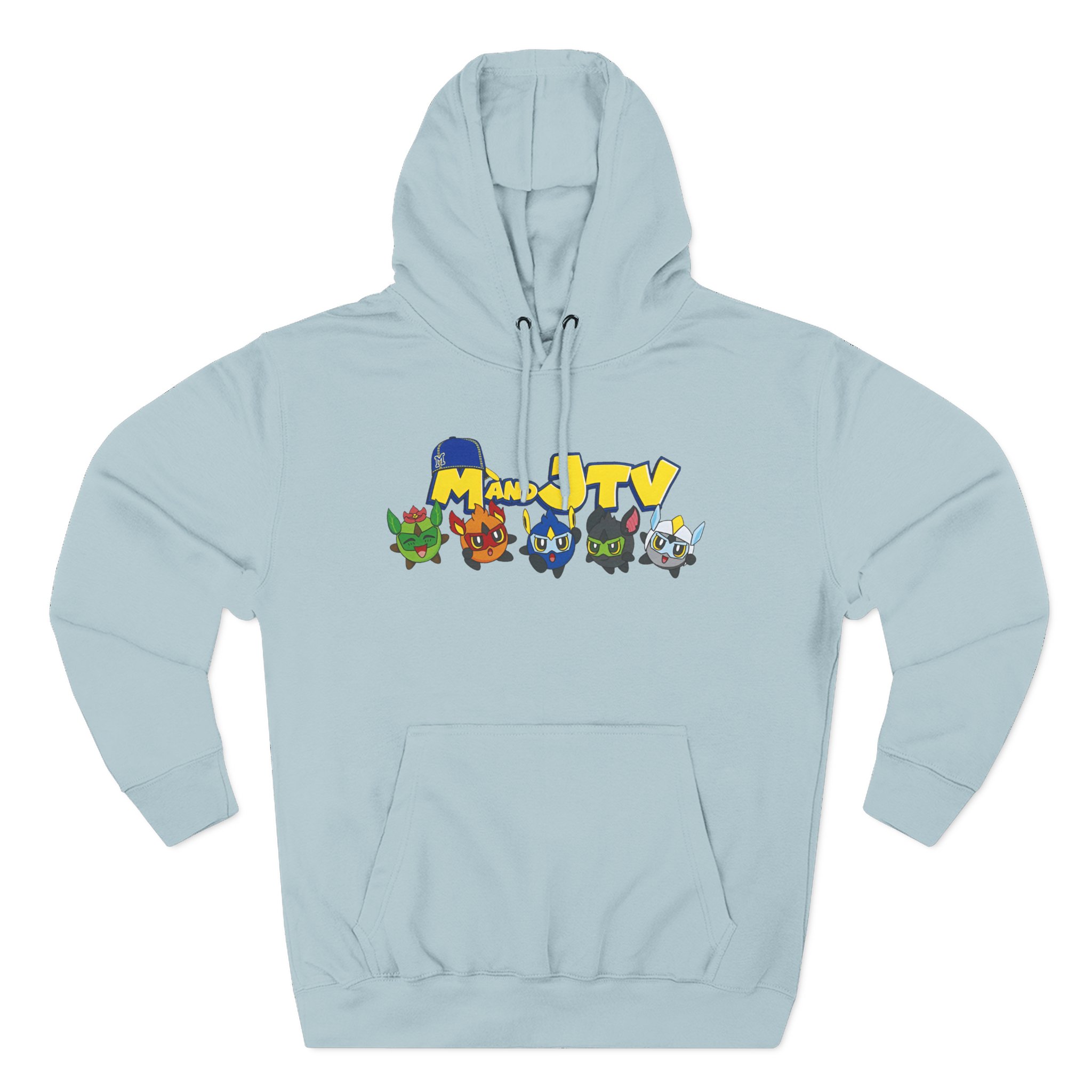 Mandjtv Mytey Character Three-Panel Fleece Hoodie