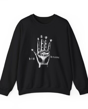 Big Brave Hand Unisex Heavy Blend™ Crewneck Sweatshirt